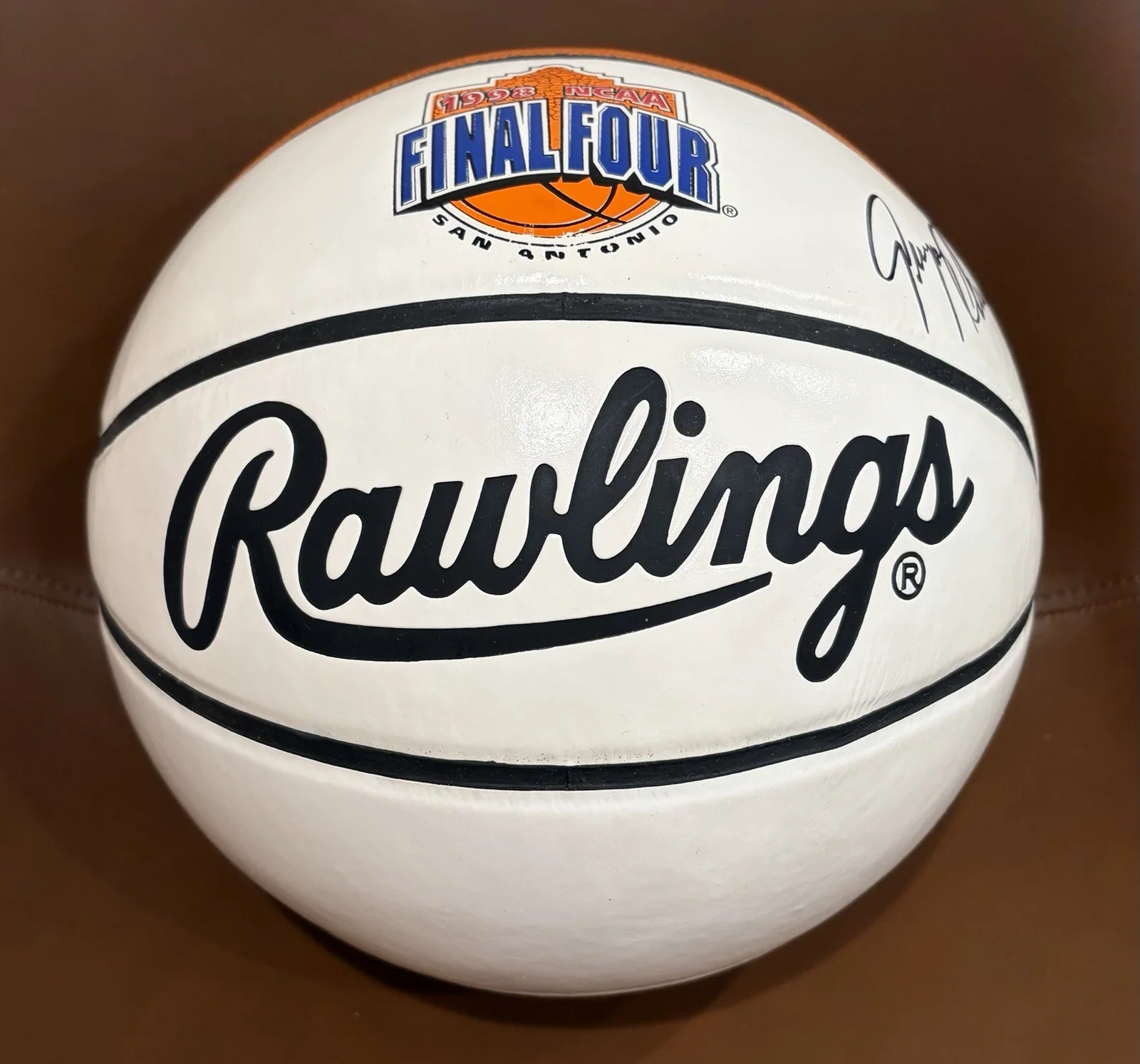 Gregory Hines Autographed, Commemorative Basketball, 1998 NCAA Final Four, image 4