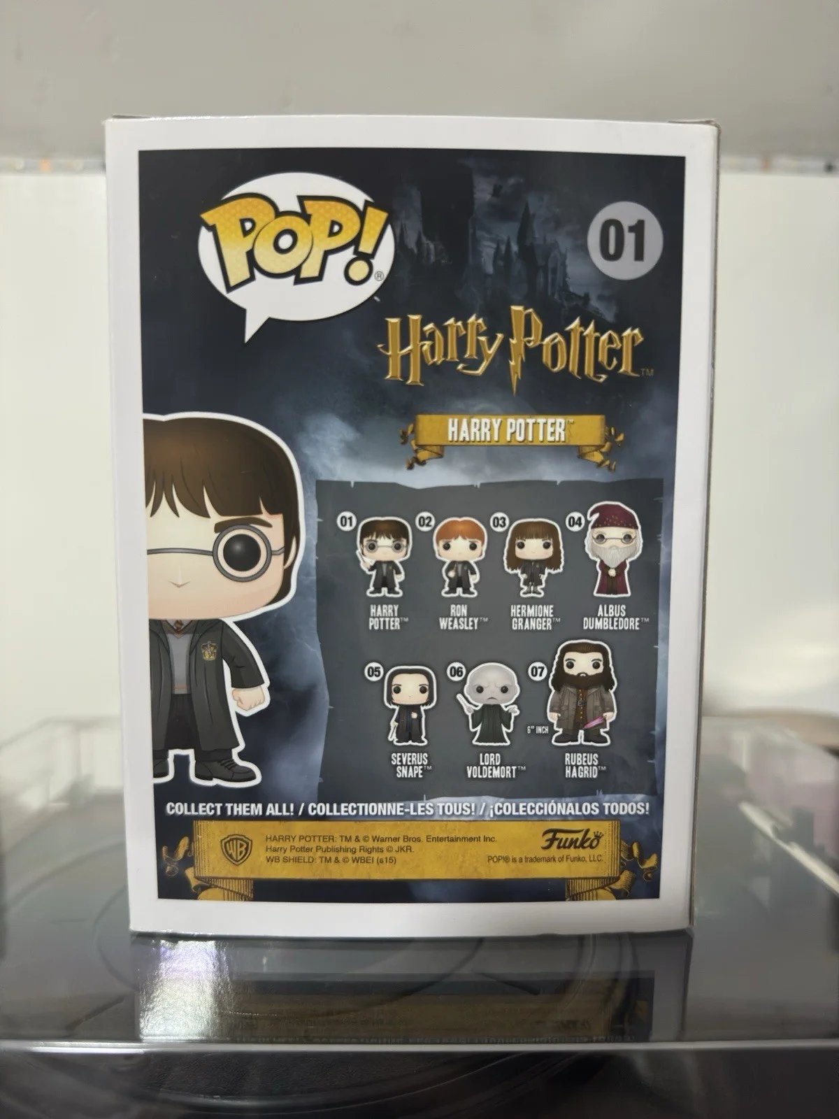 daniel radcliffe — Daniel Radcliffe Signed Harry Potter Funko Beckett COA, image 3
