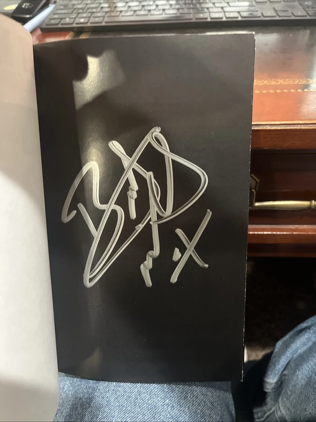Bret Michaels Paperback Book AUTO-SCRAP-OGRAPHY Vol 1 Poison NEW Autographed!!, изображение 2