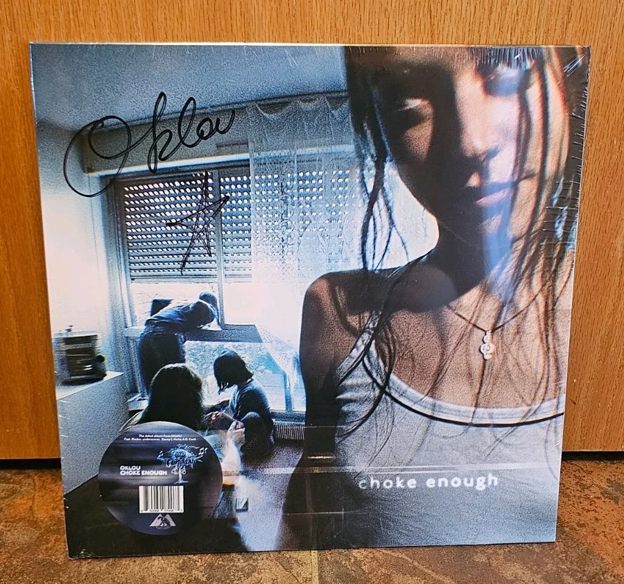 Oklou Choke Enough SIGNED Autograph Vinyl Record! RARE! SEALED!, image 2