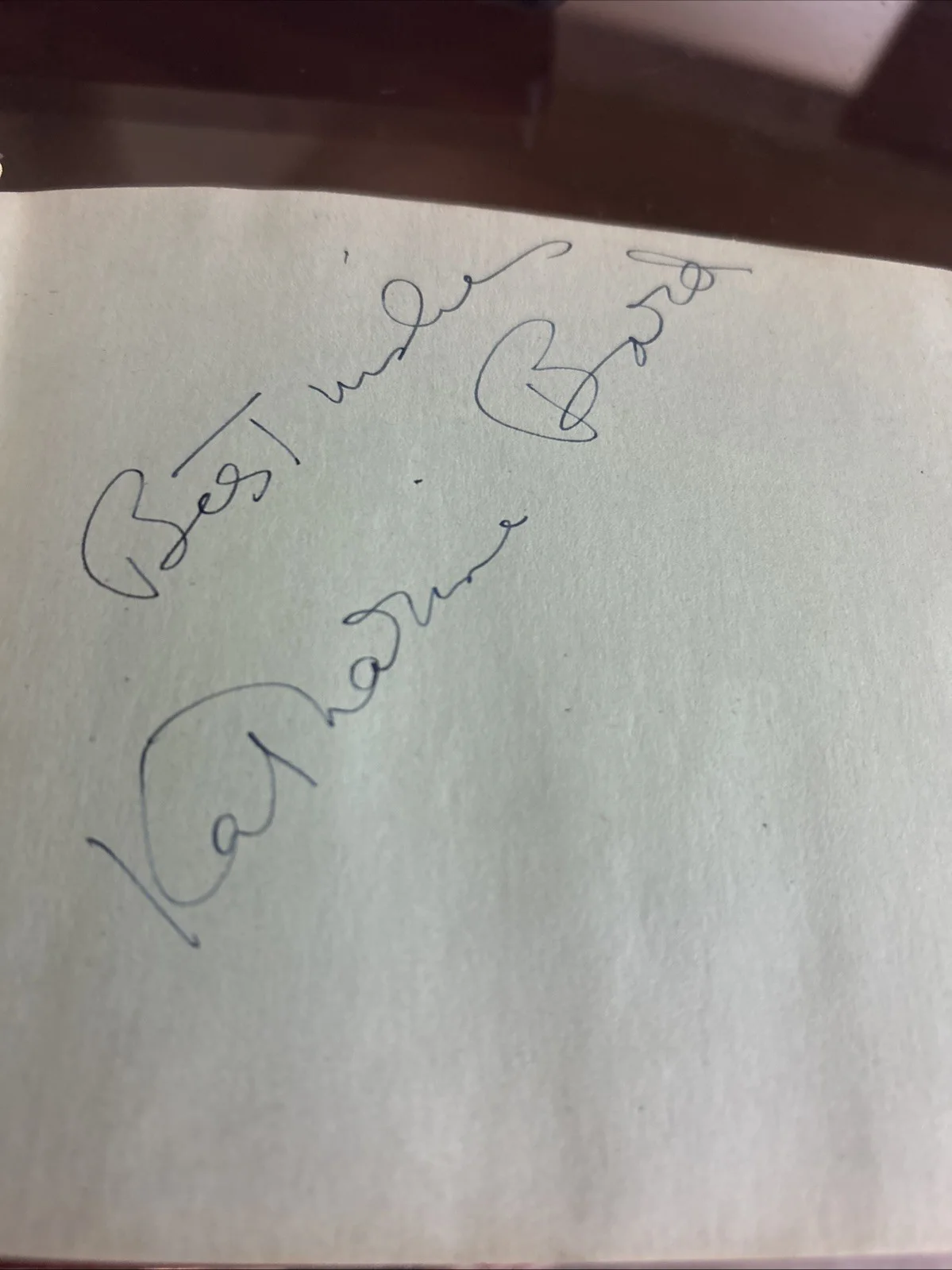 Large 1940s 1950s Theatre Actor Actress Autograph Album #1, image 2