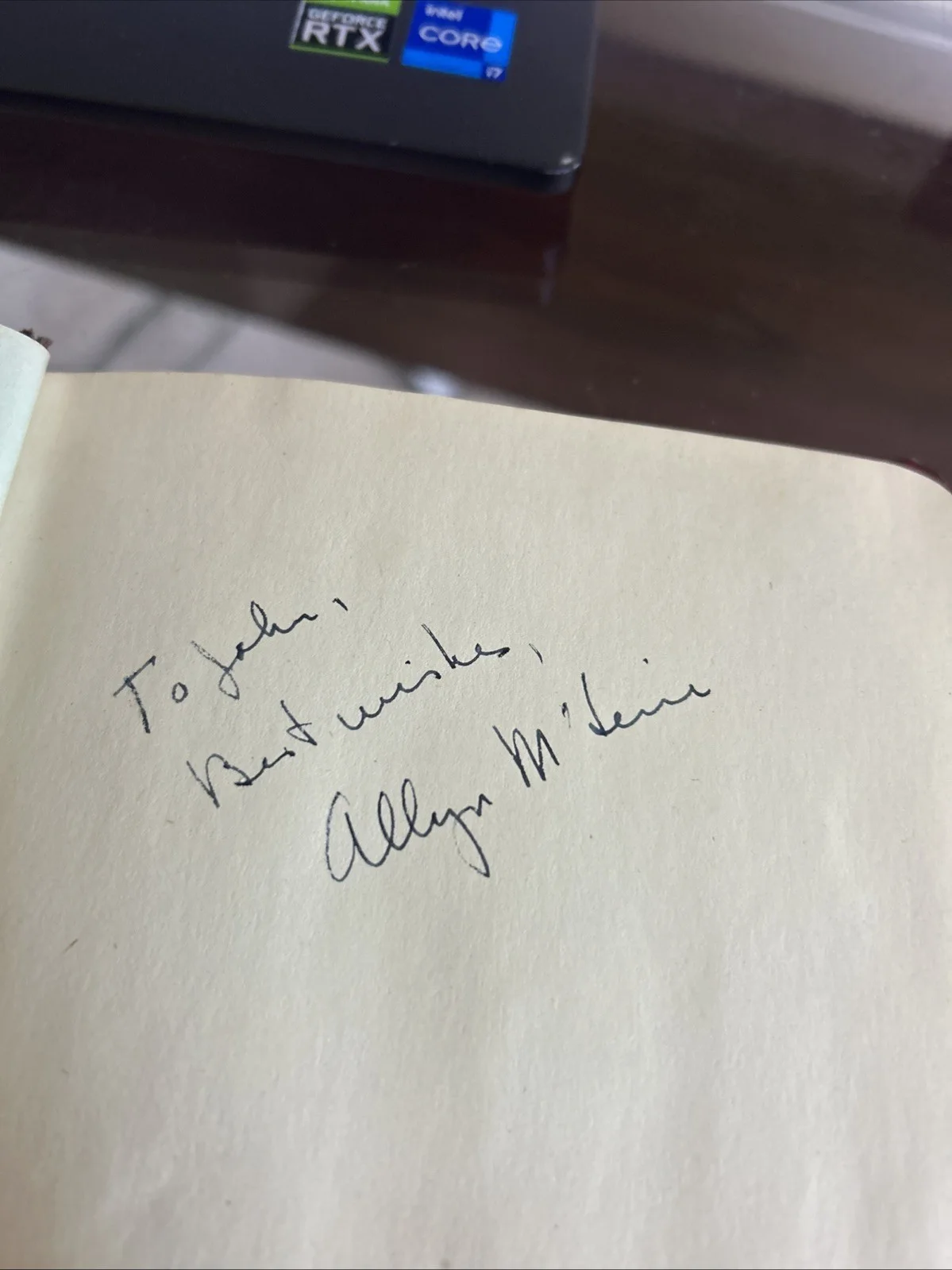 Large 1940s 1950s Theatre Actor Actress Autograph Album #1, image 3
