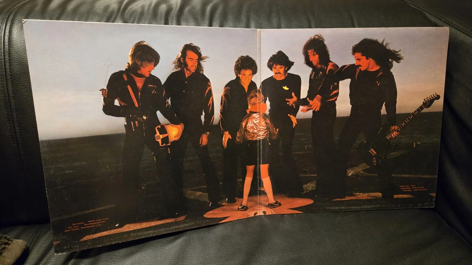 Jefferson Starship Freedom At Point Zero Vinyl LP Signed, image 3