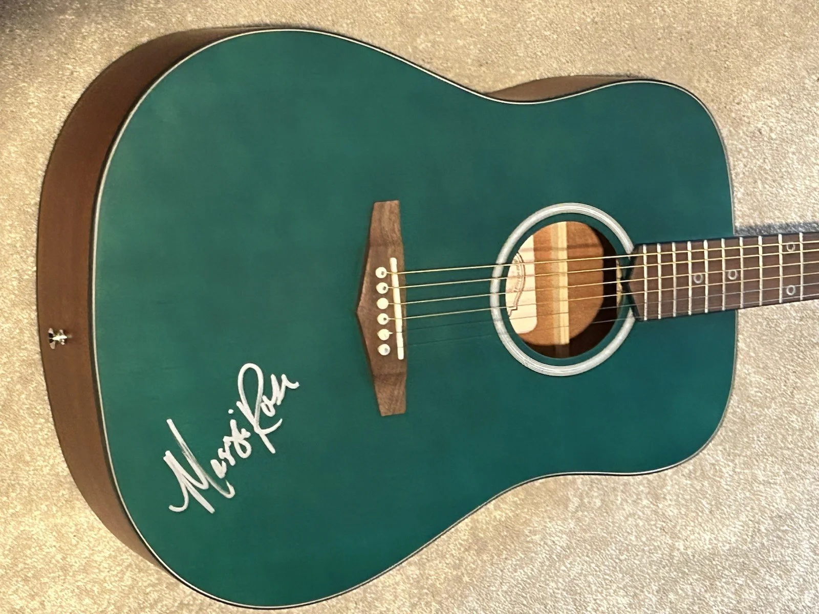 Maggie Rose Signed Guitar Autographed Acoustic, image 2