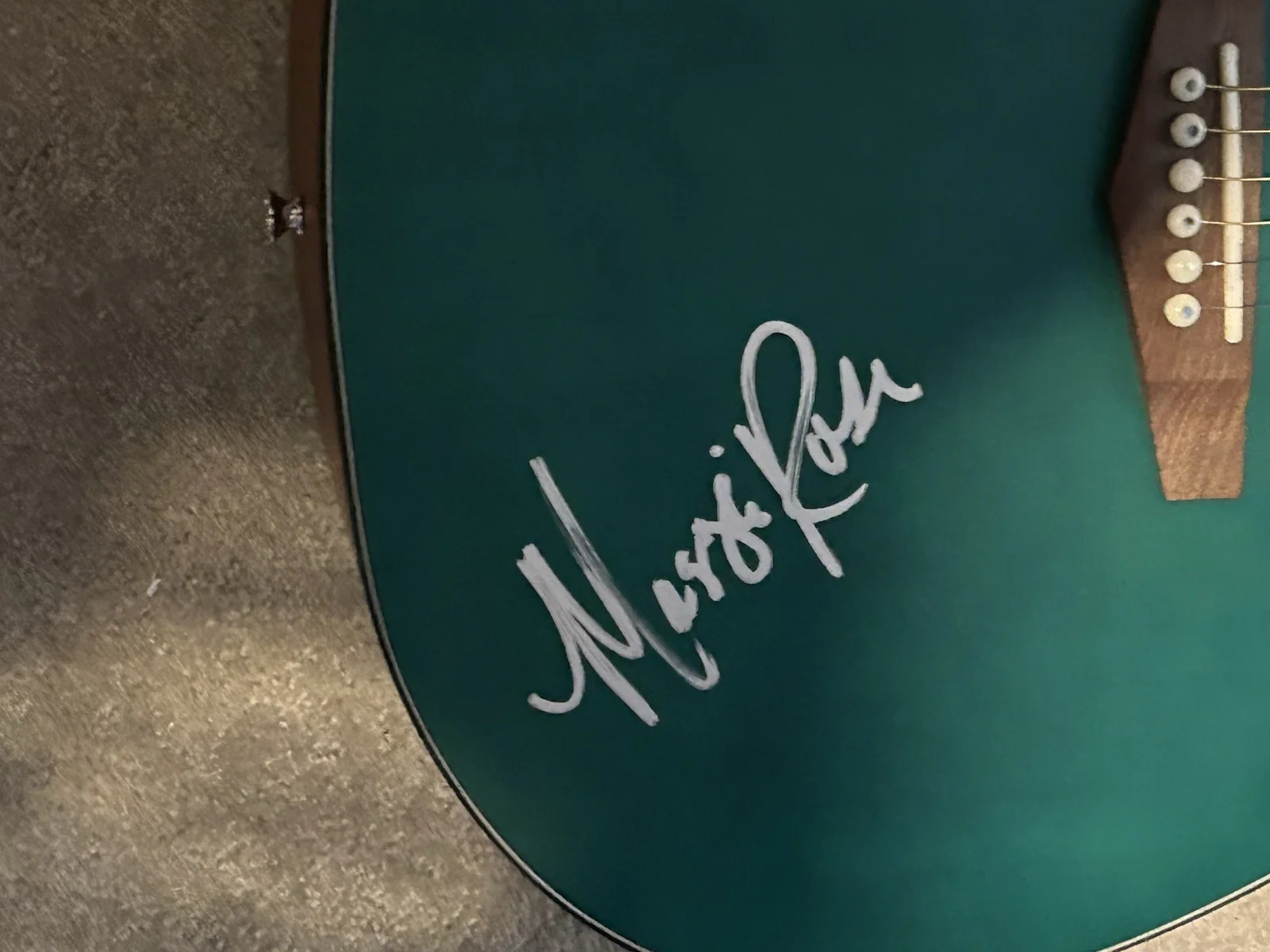 Maggie Rose Signed Guitar Autographed Acoustic, image 3