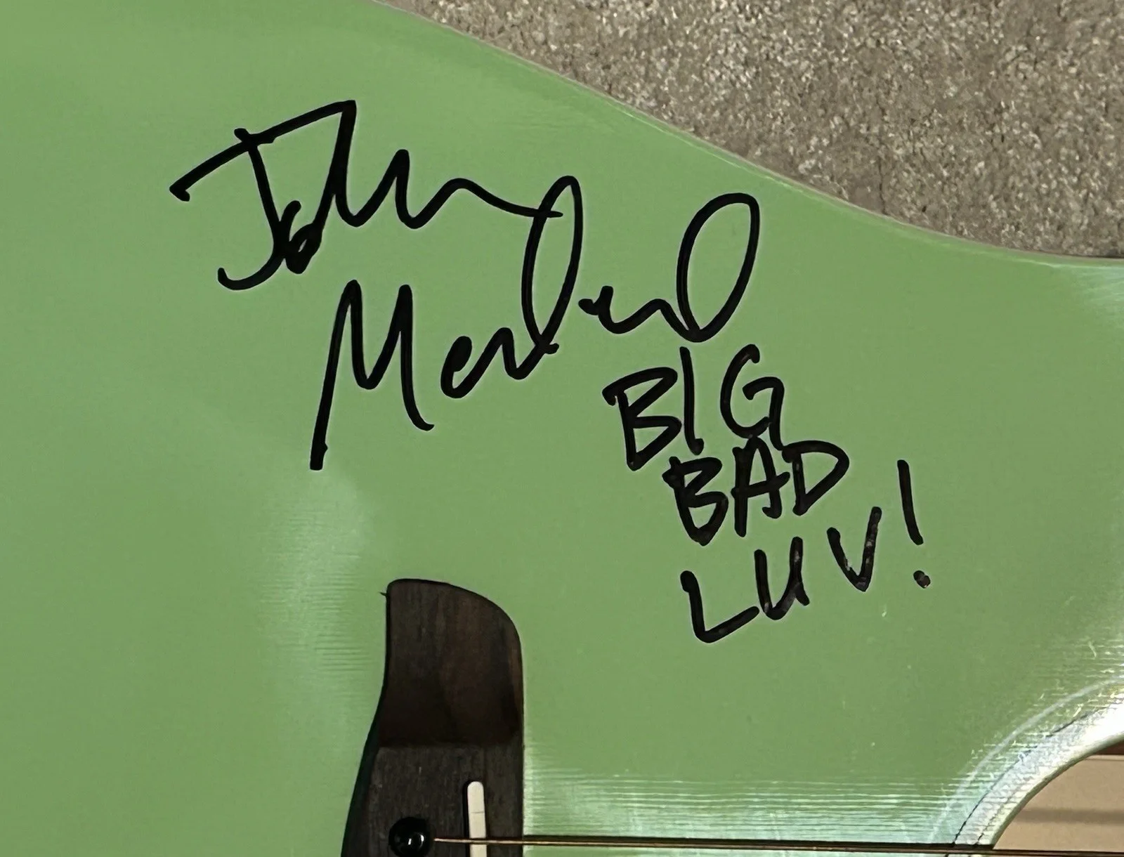 John Moreland Signed Guitar Autographed Acoustic, image 3