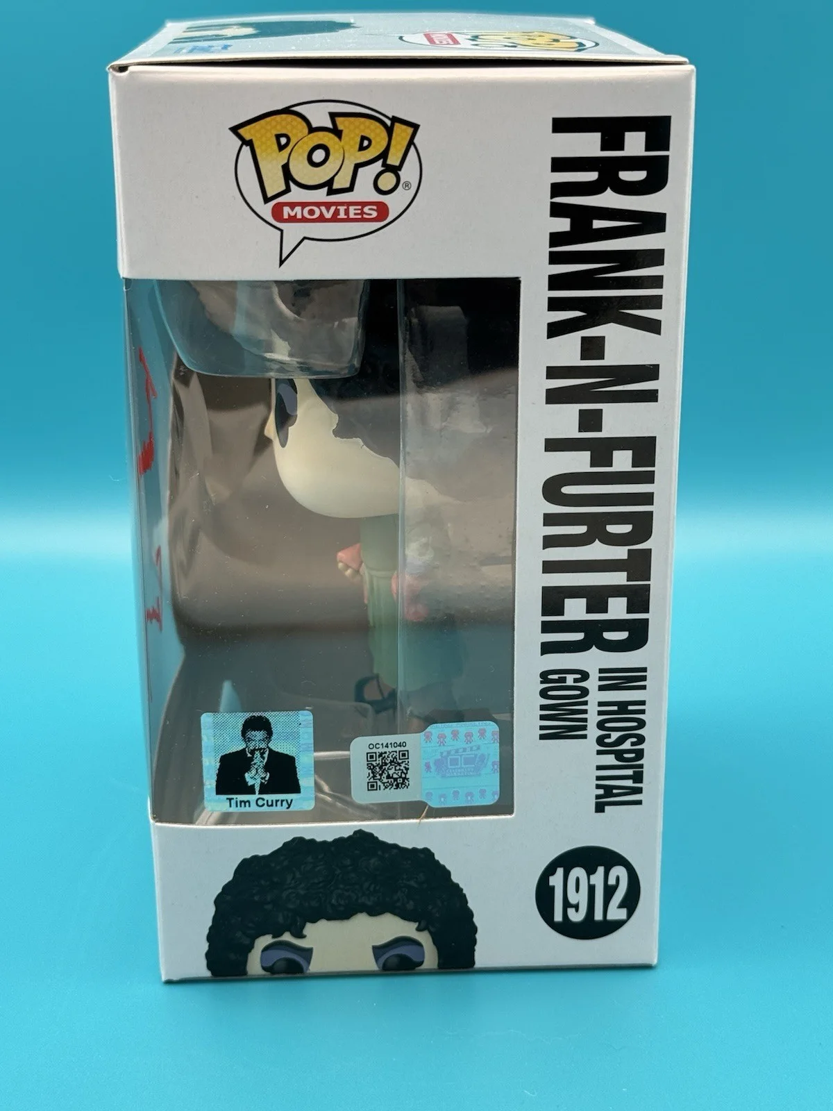 Tim Curry Signed Frank-N-Furter Funko Pop Rocky Horror Picture Show OCC COA, изображение 2