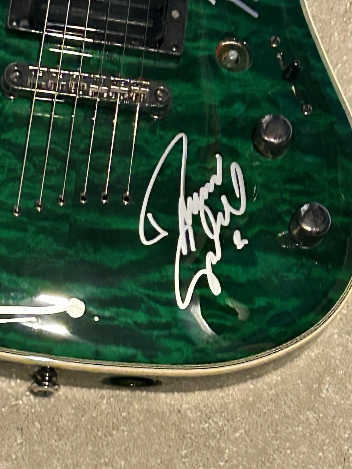 Sister Hazel Signed Guitar Autographed Ken Block +3, image 4