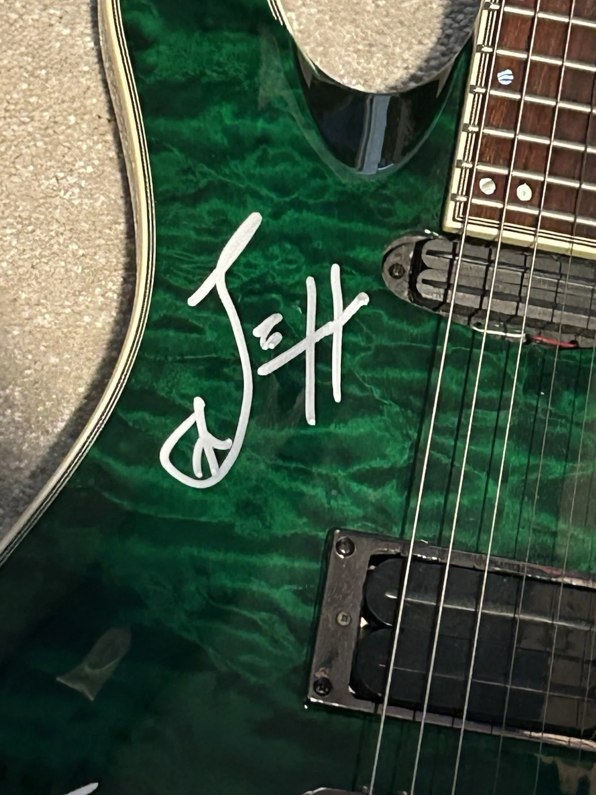 Sister Hazel Signed Guitar Autographed Ken Block +3, image 5