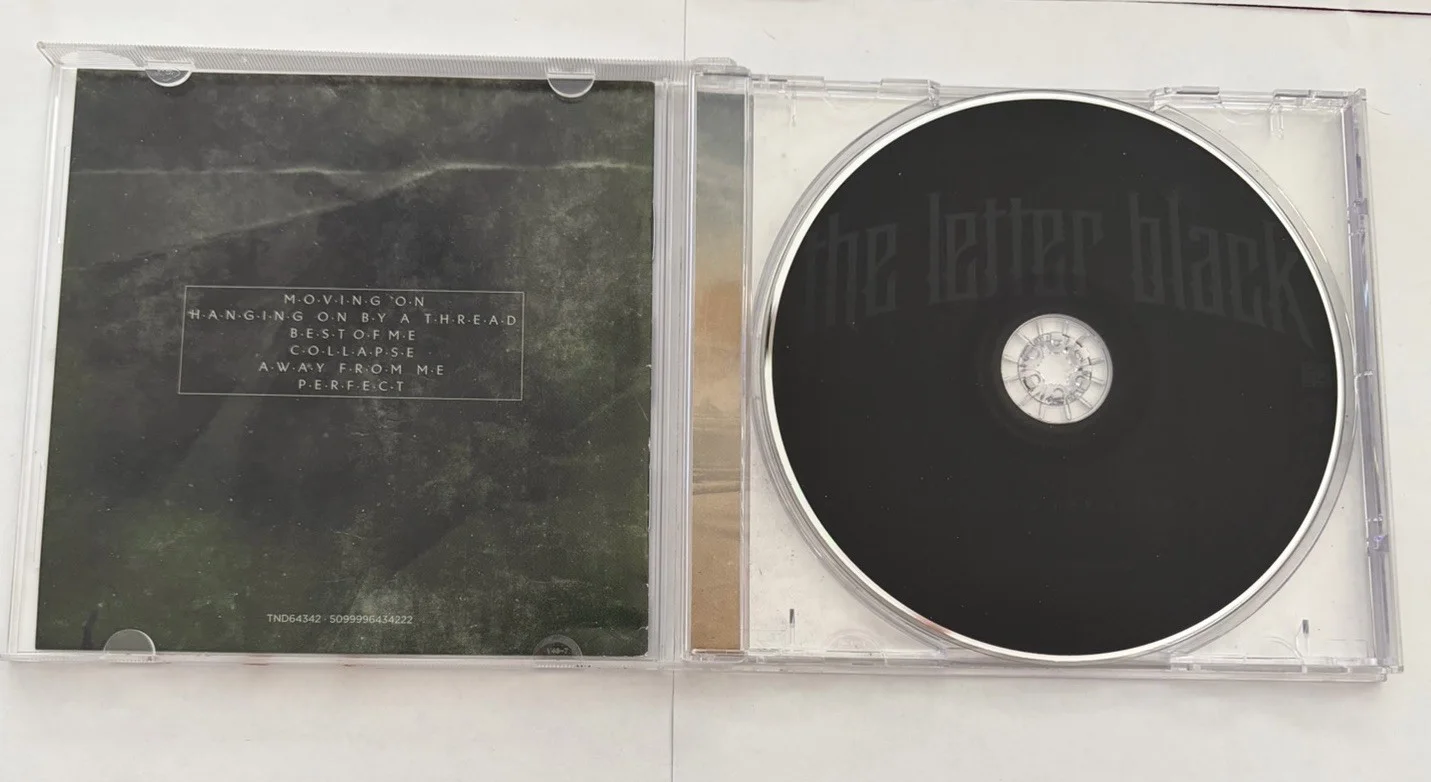 The Letter Black Breaking the Silence Signed Autographed CD 2009 Tooth & Nail VG, image 3