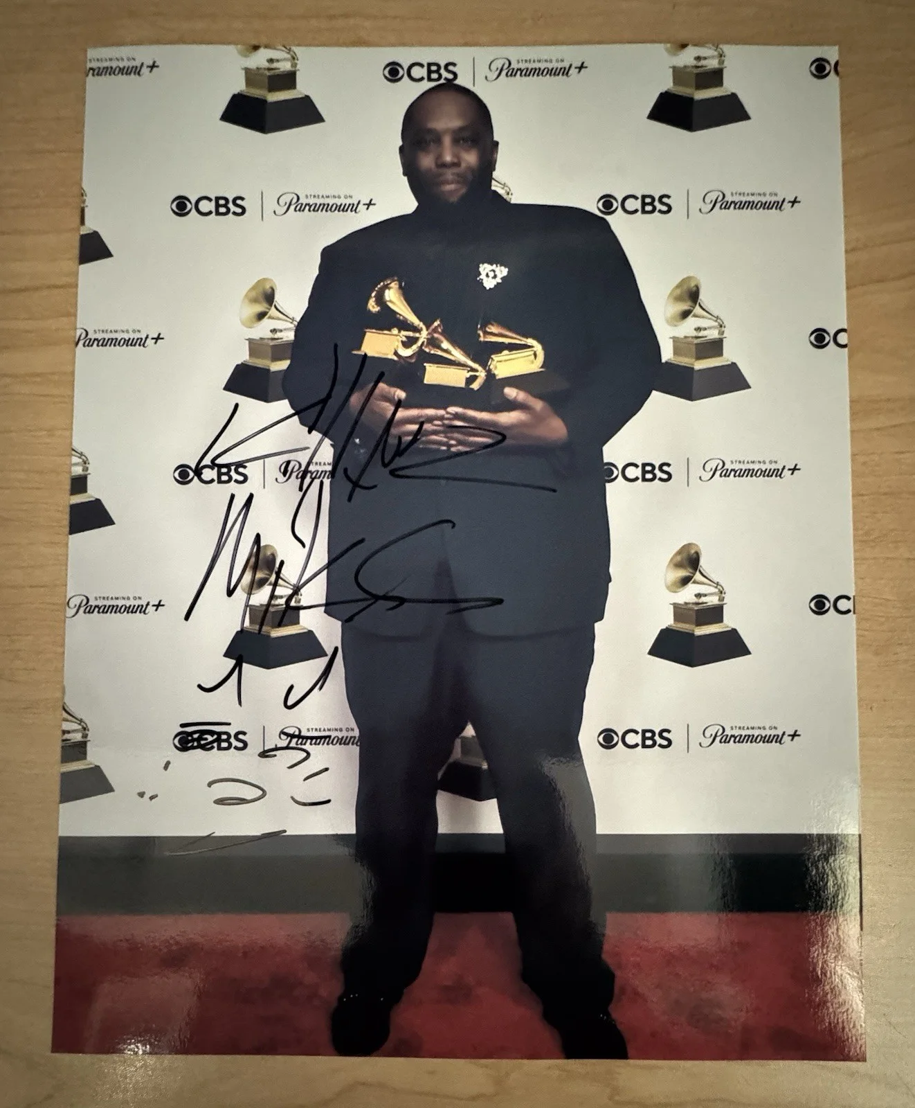 Killer Mike Autograph Signed 8.5x11 Photo Grammy Winner Rapper, изображение 2