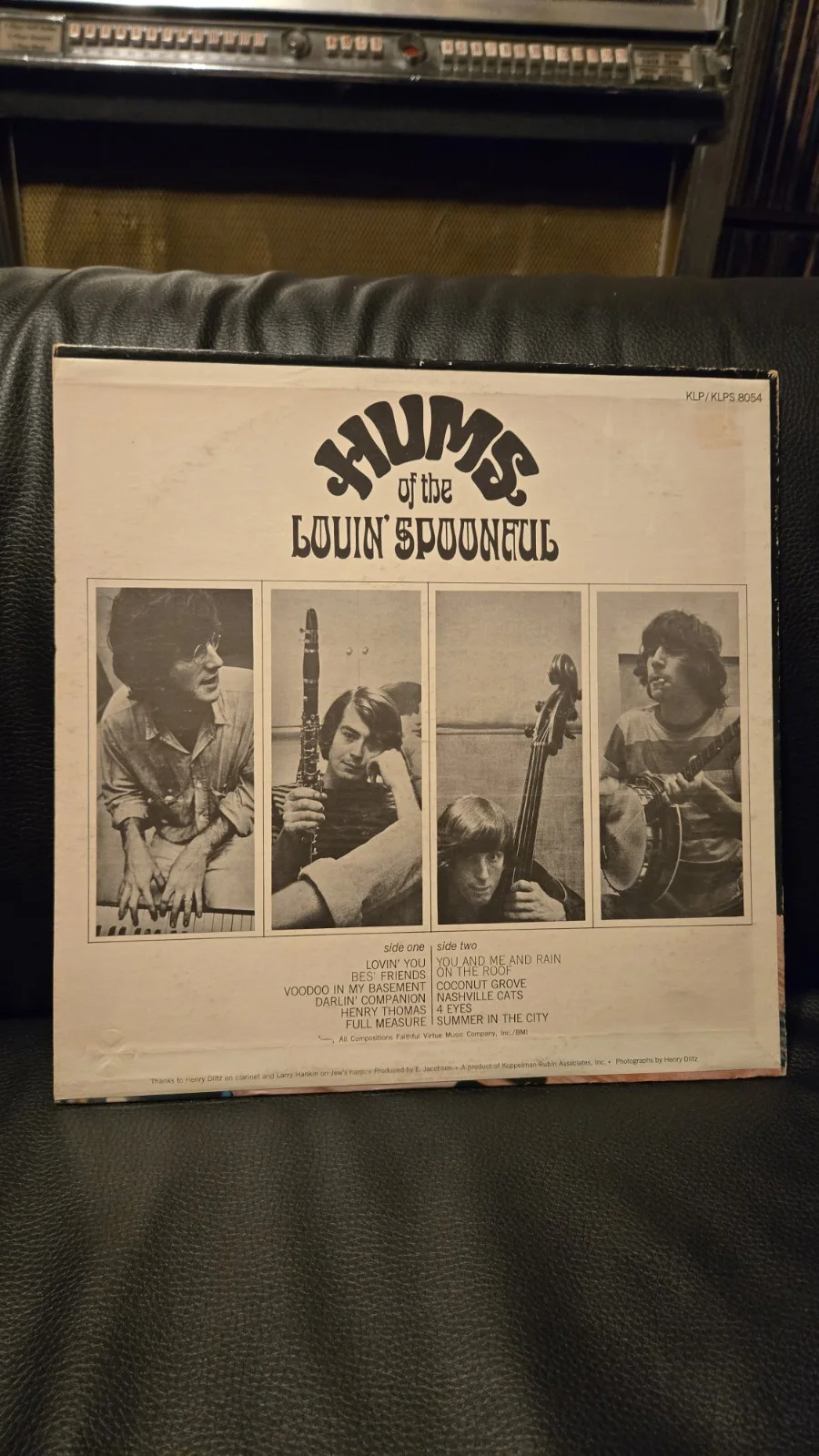 Hums Of The Lovin' Spoonful Vinyl LP SIGNED, изображение 2