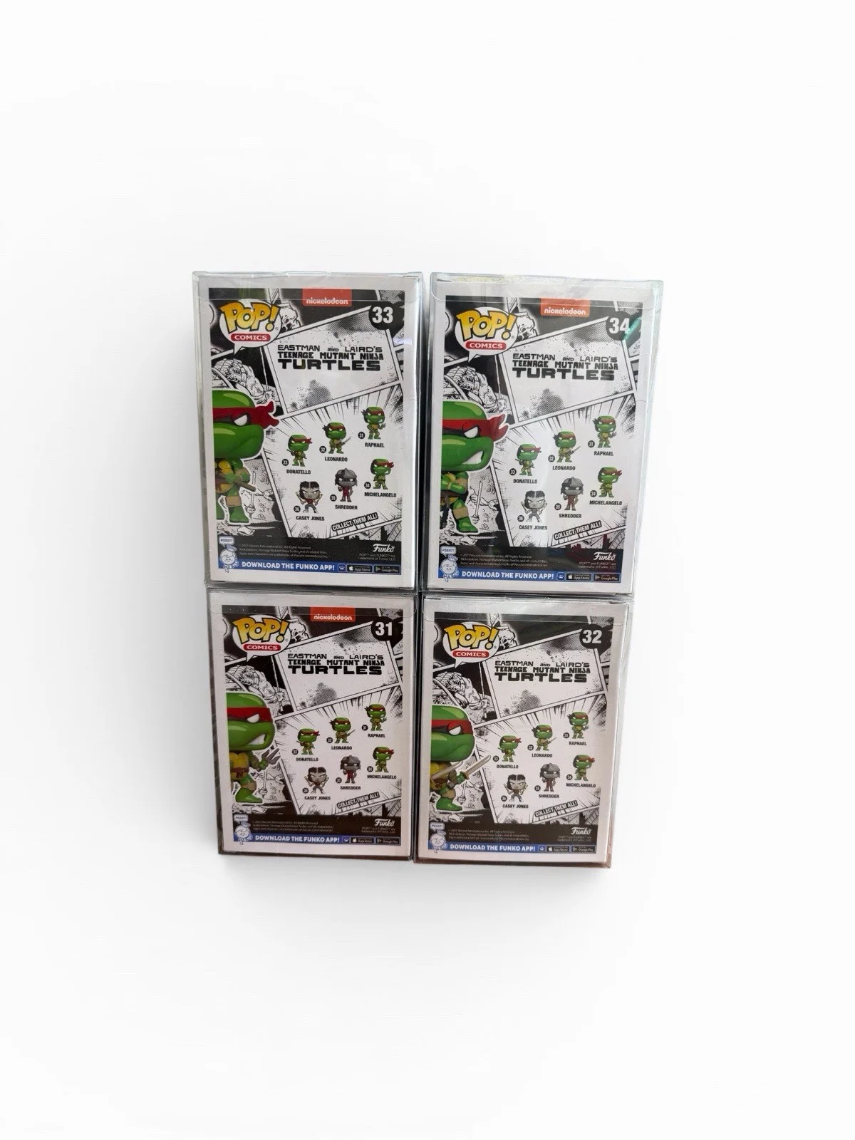 Kevin Eastman — Kevin Eastman Signed Sketched TMNT Exclusive Funko Pop 4 Turtle Set, изображение 2
