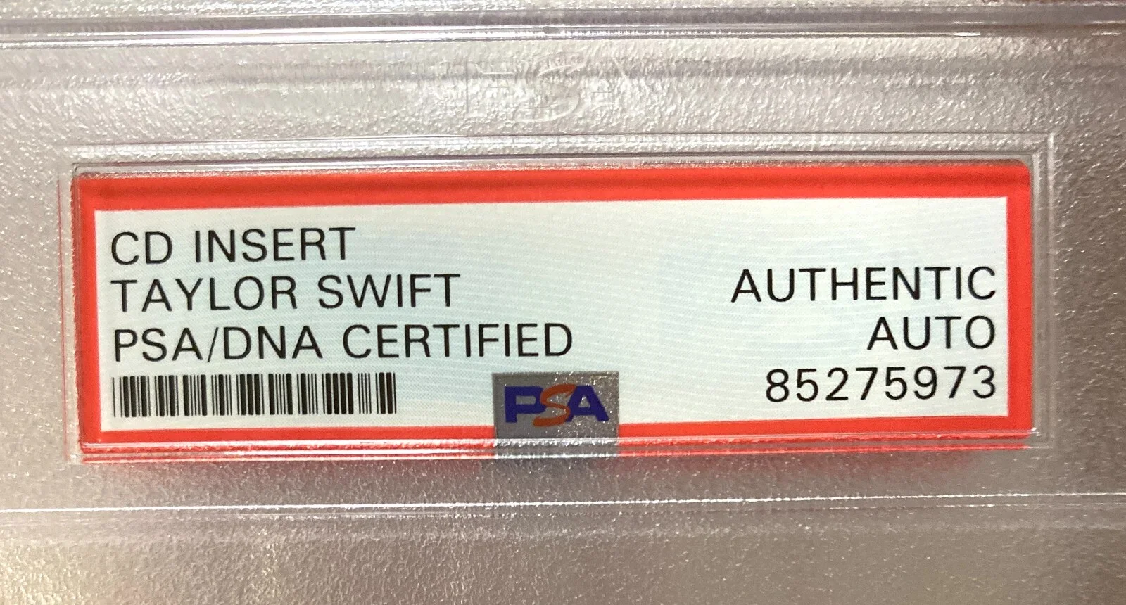 TAYLOR SWIFT PSA/DNA Tortured Poets Dept TTPD CD The Manuscript Certified, image 3