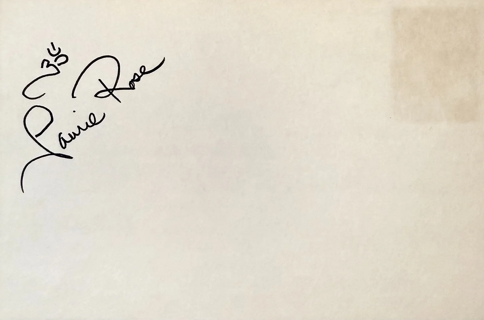 Laurie Rose — LAURIE ROSE Signed Autographed 4x6 INDEX CARD THE Hot Box The Woman Hunt JUMPER, изображение 3