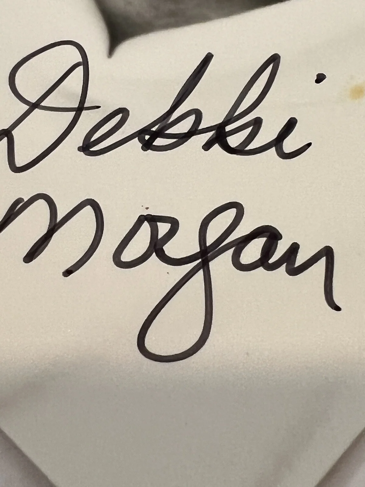 Debbie Morgan — Debbie Morgan Autograph Photo, Our Kind of People, All My Children Signed Pic, изображение 4