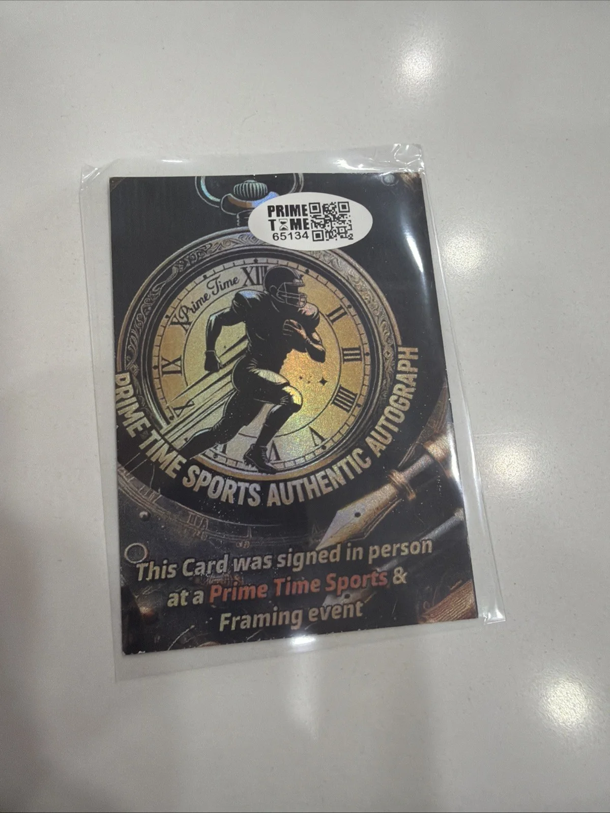 Ari Lehman — AriLehmanSigned Friday The 13th Jason Voorhees Auto Camp Crystal lake Red InkCOA, image 2