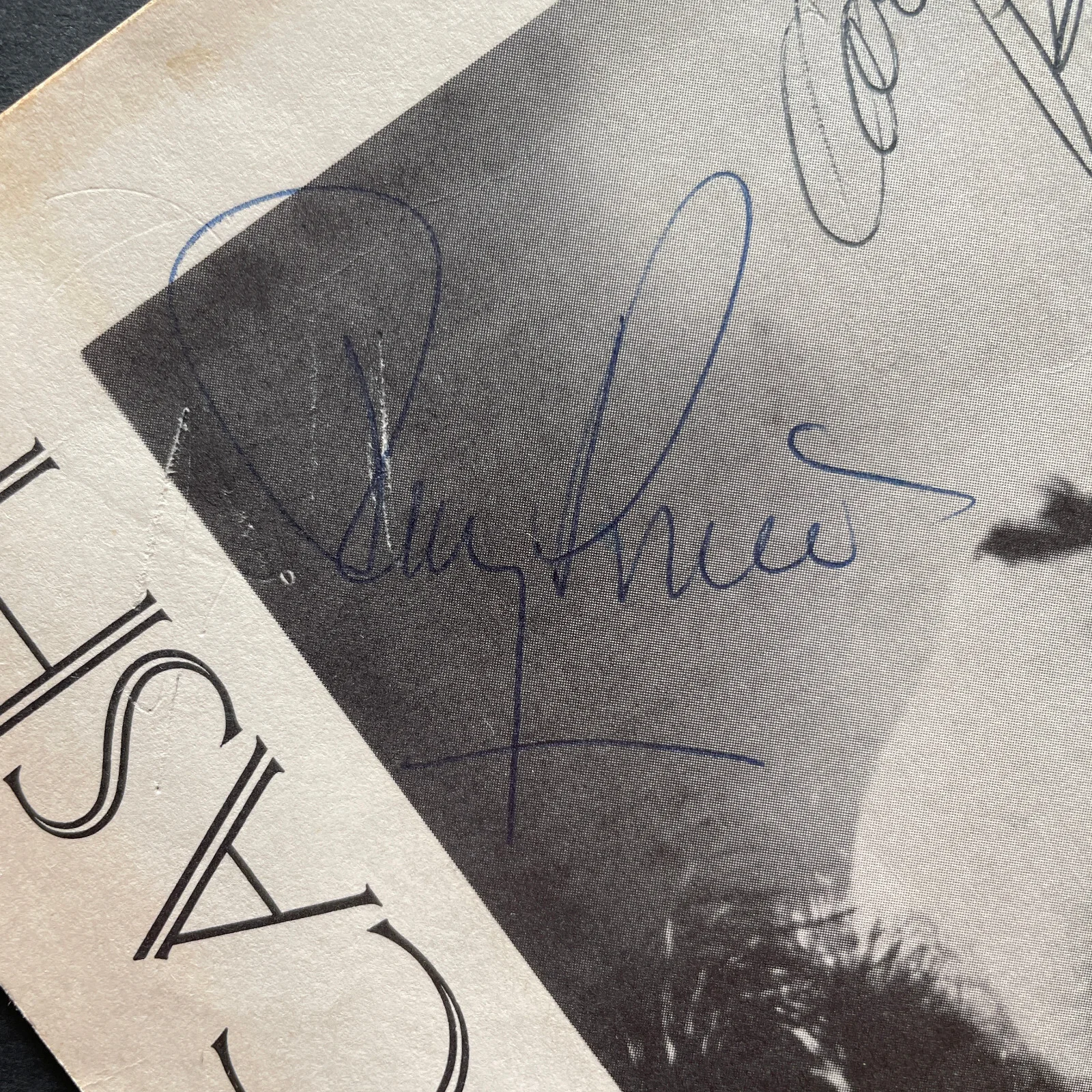 1957 Carl Perkins Autograph On Johnny Cash Souvenir Folio + Album Cover • READ!, изображение 5