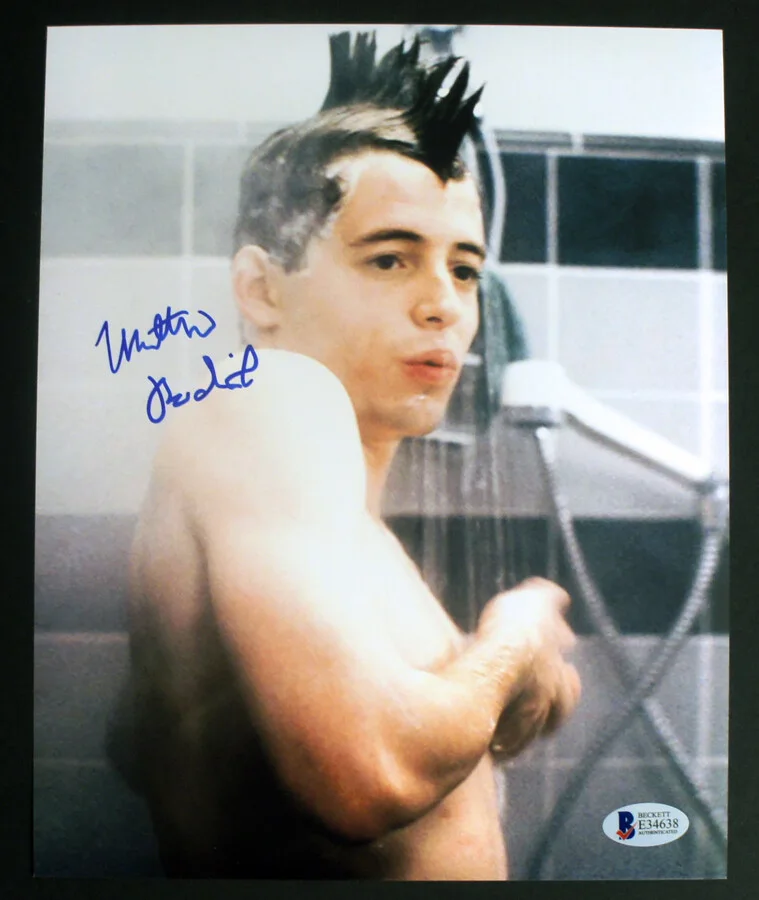 Matthew Broderick — BECKETT - MATTHEW BRODERICK Signed FERRIS BUELLER'S DAY OFF color 8x10 Photo!, image 4