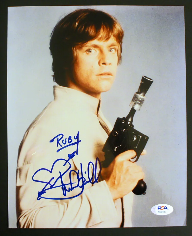 Mark Hamill — *PSA/DNA Letter* MARK HAMILL SIGNED Star Wars Luke Skywalker Photo!, изображение 4