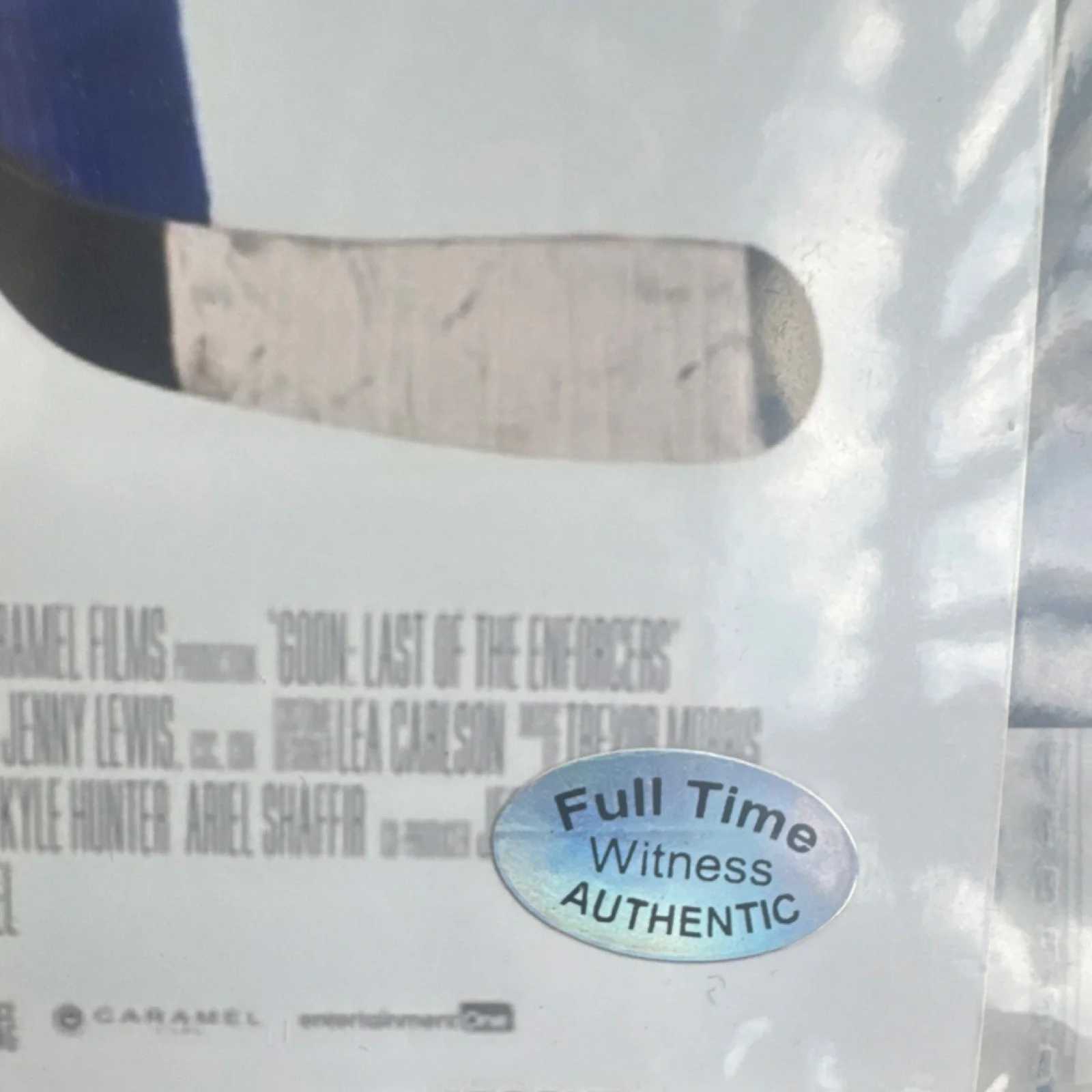 Original Autographed Photo Goon: Last of the Enforcers Full Time Authentics, изображение 3