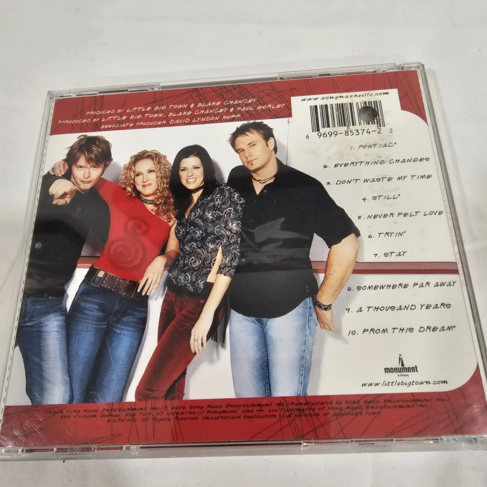 Little Big Town Signed Cd Country Music Autograph, изображение 2