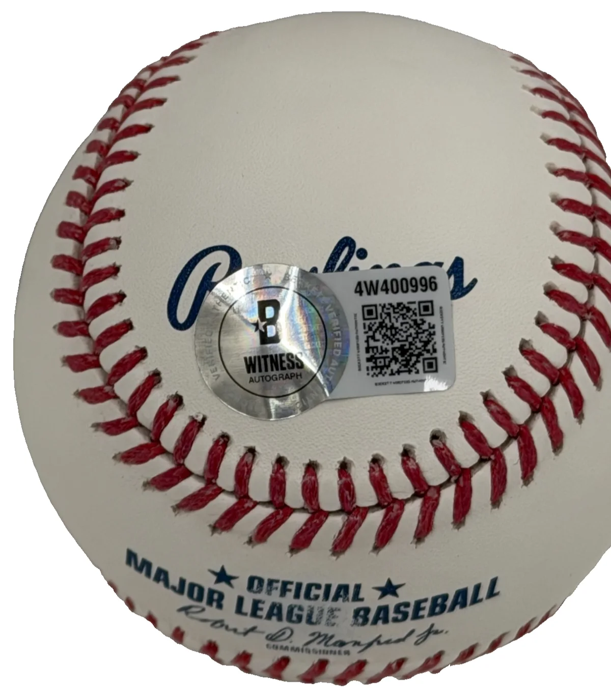 Tom Selleck — Tom Selleck Signed Official Major League Baseball Mr. Baseball Beckett Witness, изображение 2