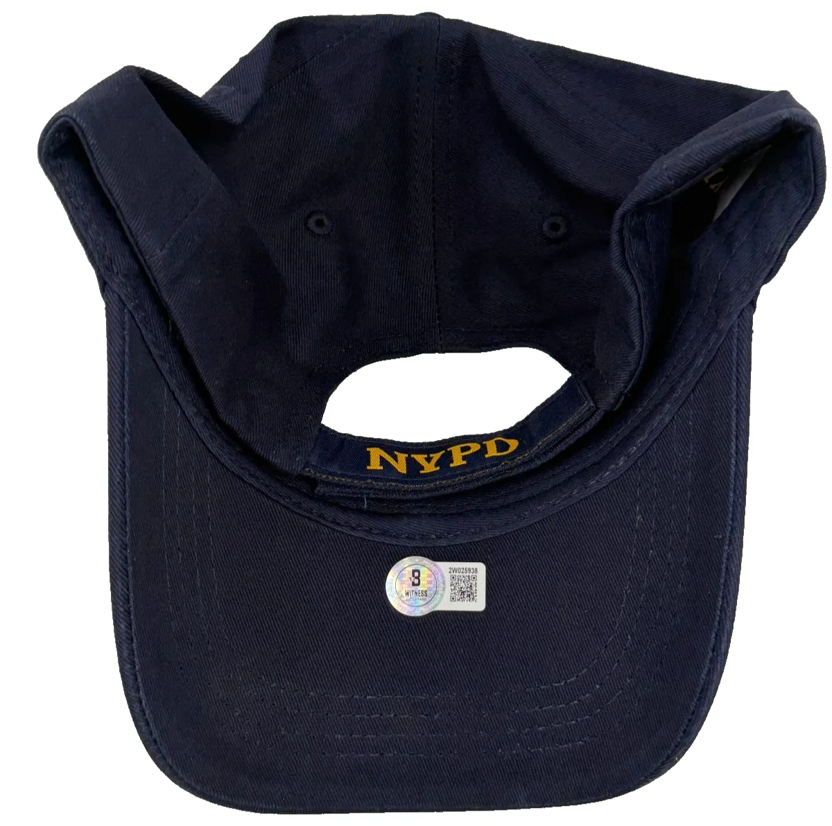 Tom Selleck — Tom Selleck Signed Blue Bloods NYPD Hat Authentic Autograph Beckett Witness, изображение 3