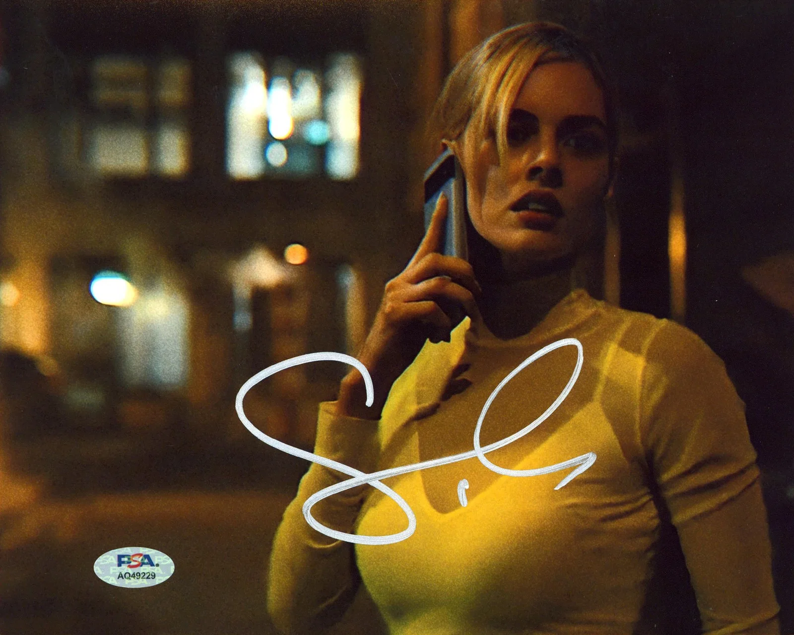 Samara Weaving — Samara Weaving Scream VI Authentic Signed 8x10 Horizontal Photo PSA/DNA #AQ49229