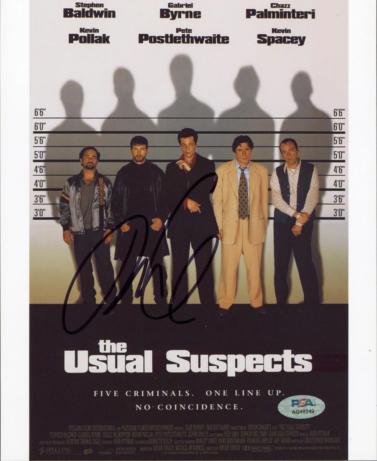 Christopher McQuarrie — Christopher McQuarrie The Usual Suspects Signed 8x10 Photo PSA/DNA #AQ49249