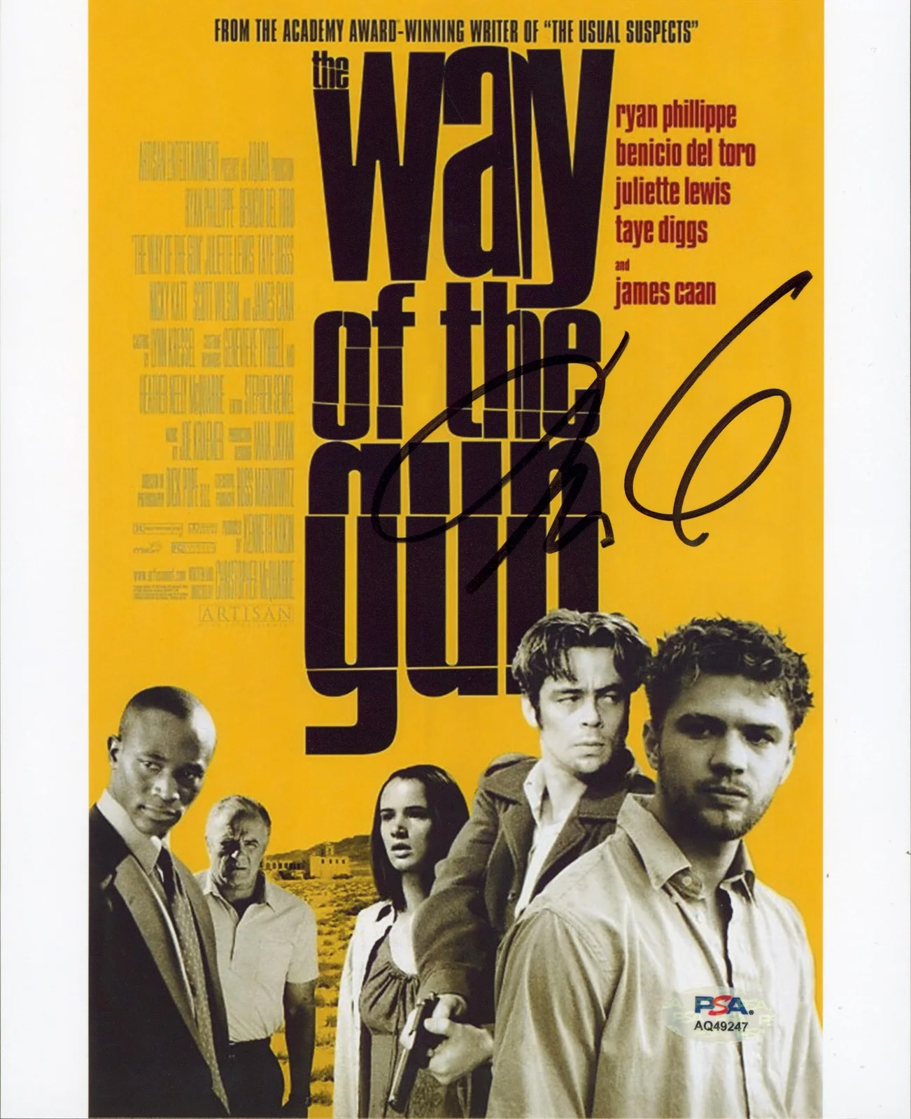 Christopher McQuarrie — Christopher McQuarrie The Way Of The Gun Signed 8x10 Photo PSA/DNA #AQ49247
