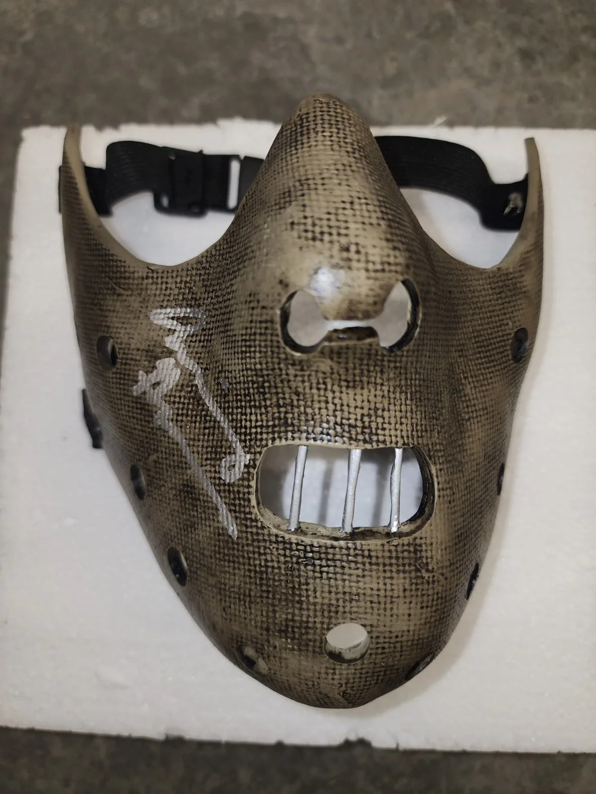 Anthony Hopkins Signed Hannibal Lecter Mask Silence Of The Lambs Rare BeckettCOA, изображение 5