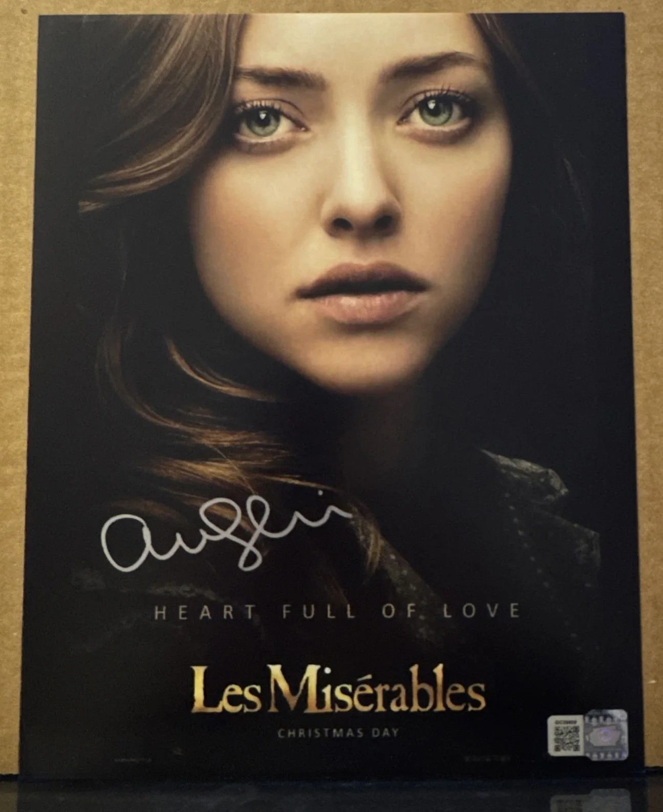 Amanda Seyfried — Amanda Seyfried Signed 8x10 Les Miserables Photo Autograph OCCM COA