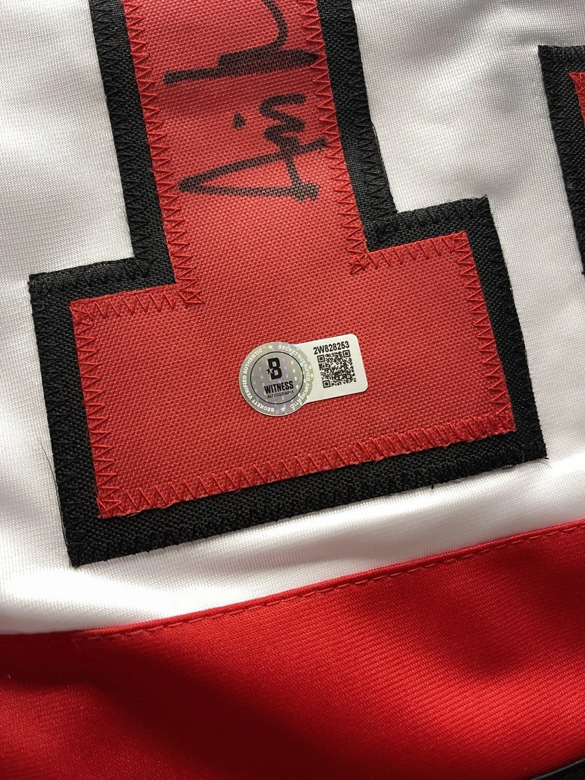 Ari Lehman — Ari Lehman (1st Jason) Signed Friday the 13th Jason Jersey XL Beckett Witnessed, изображение 4