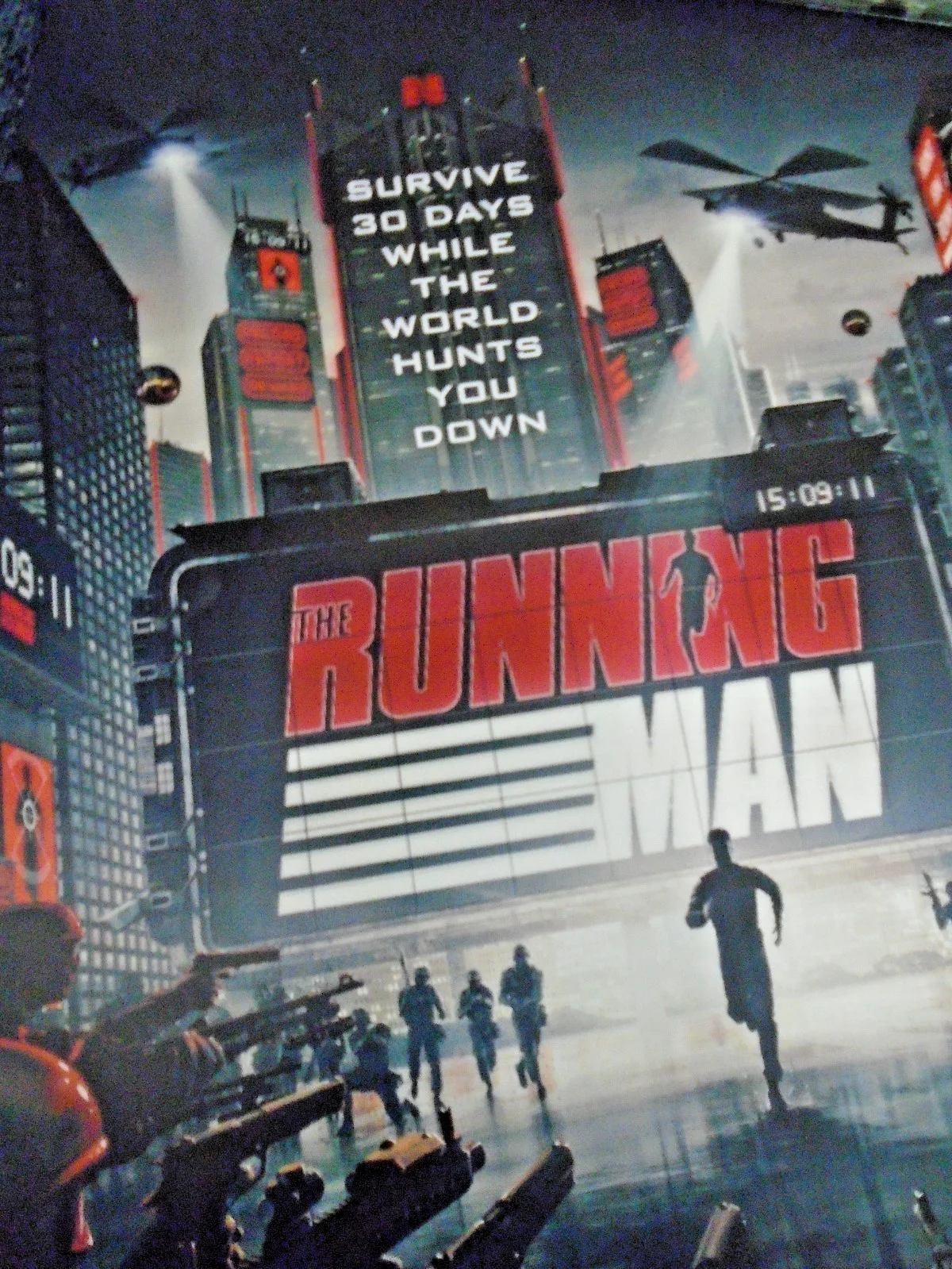 The Running Man (2025) - UK Exclusive - Official A3 Cinema Promotional Poster, изображение 2