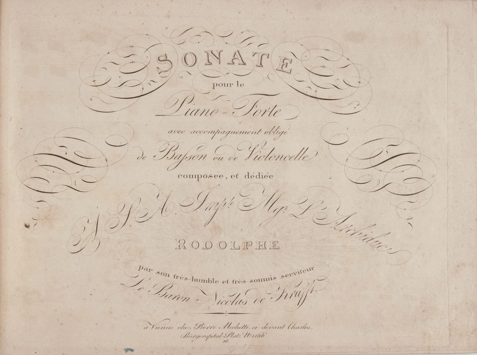 Johann Nepomuk HUMMEL / Collection of 19th century piano parts for works, изображение 4