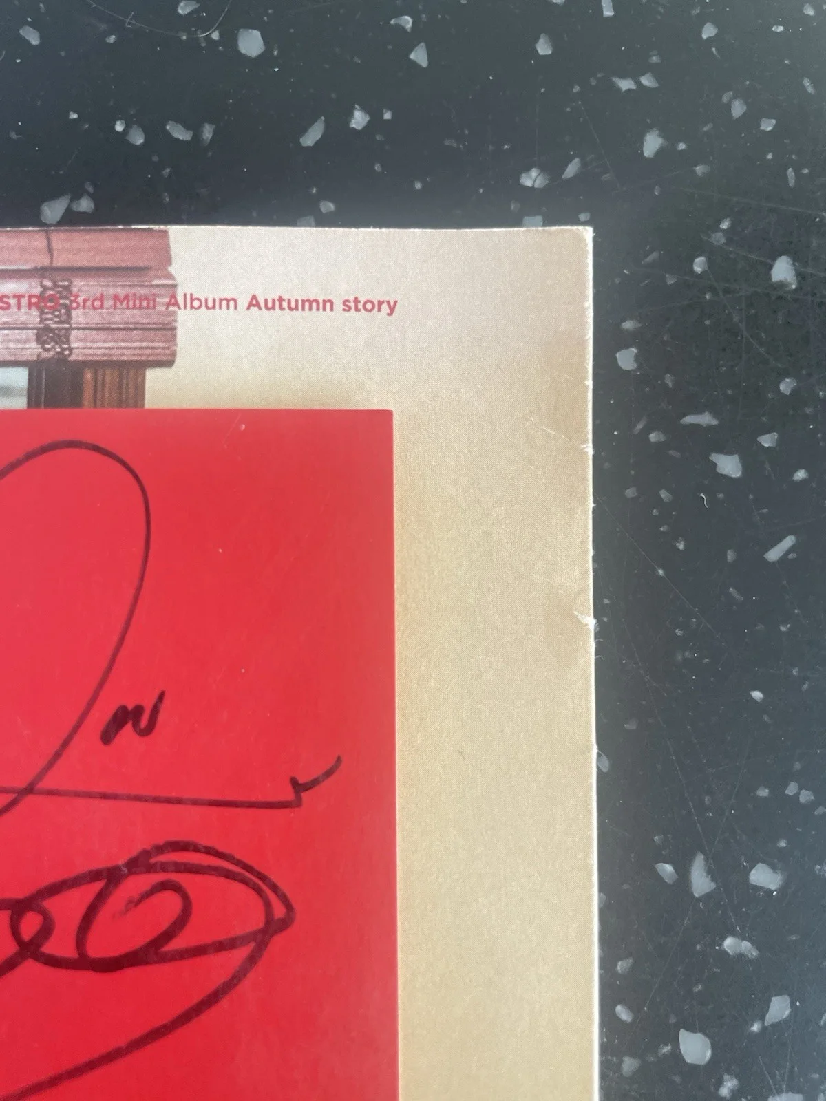 ASTRO Autumn Story 3rd Mini Album Original Signed Autographed, image 2