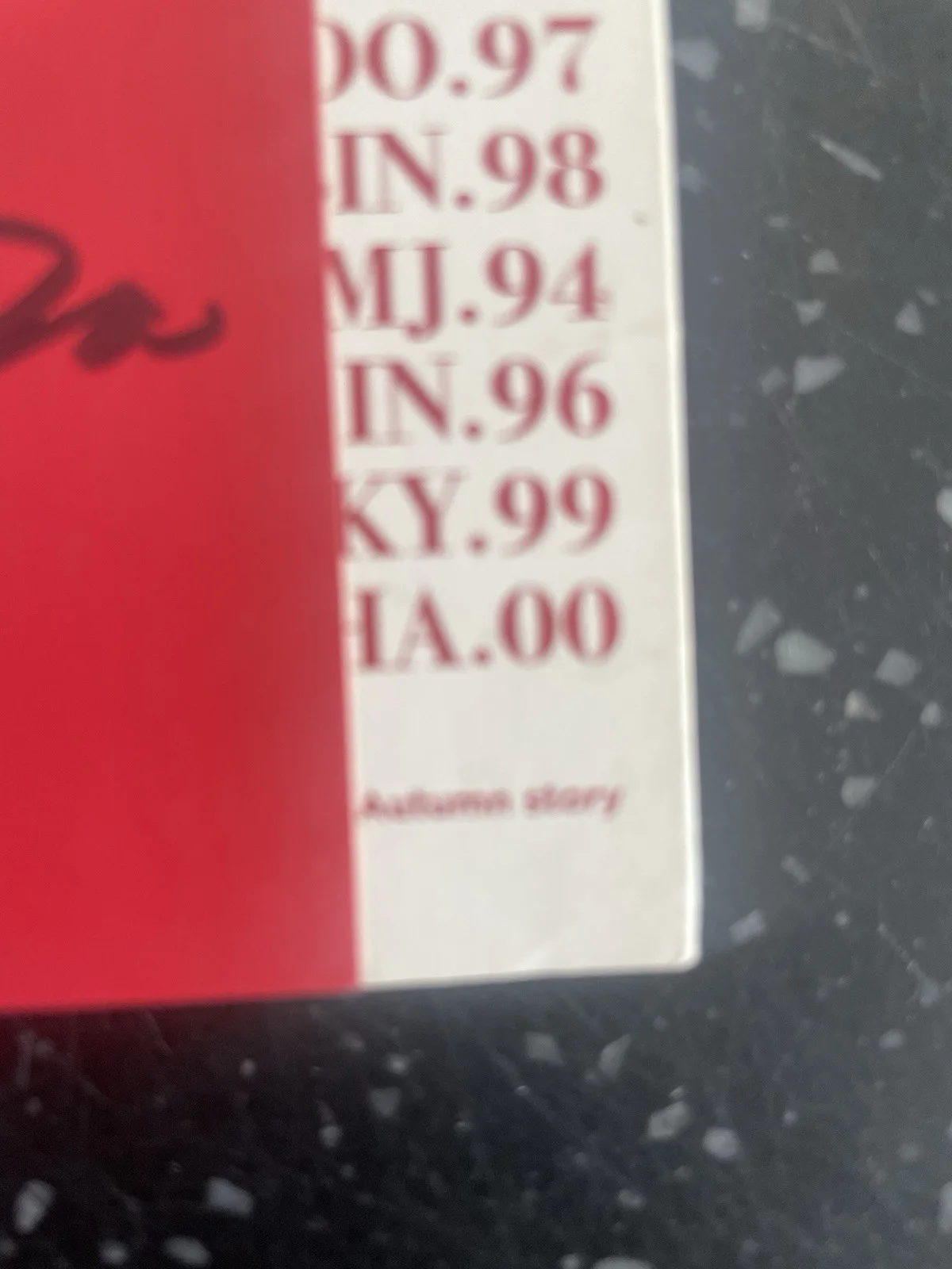 ASTRO Autumn Story 3rd Mini Album Original Signed Autographed, image 3
