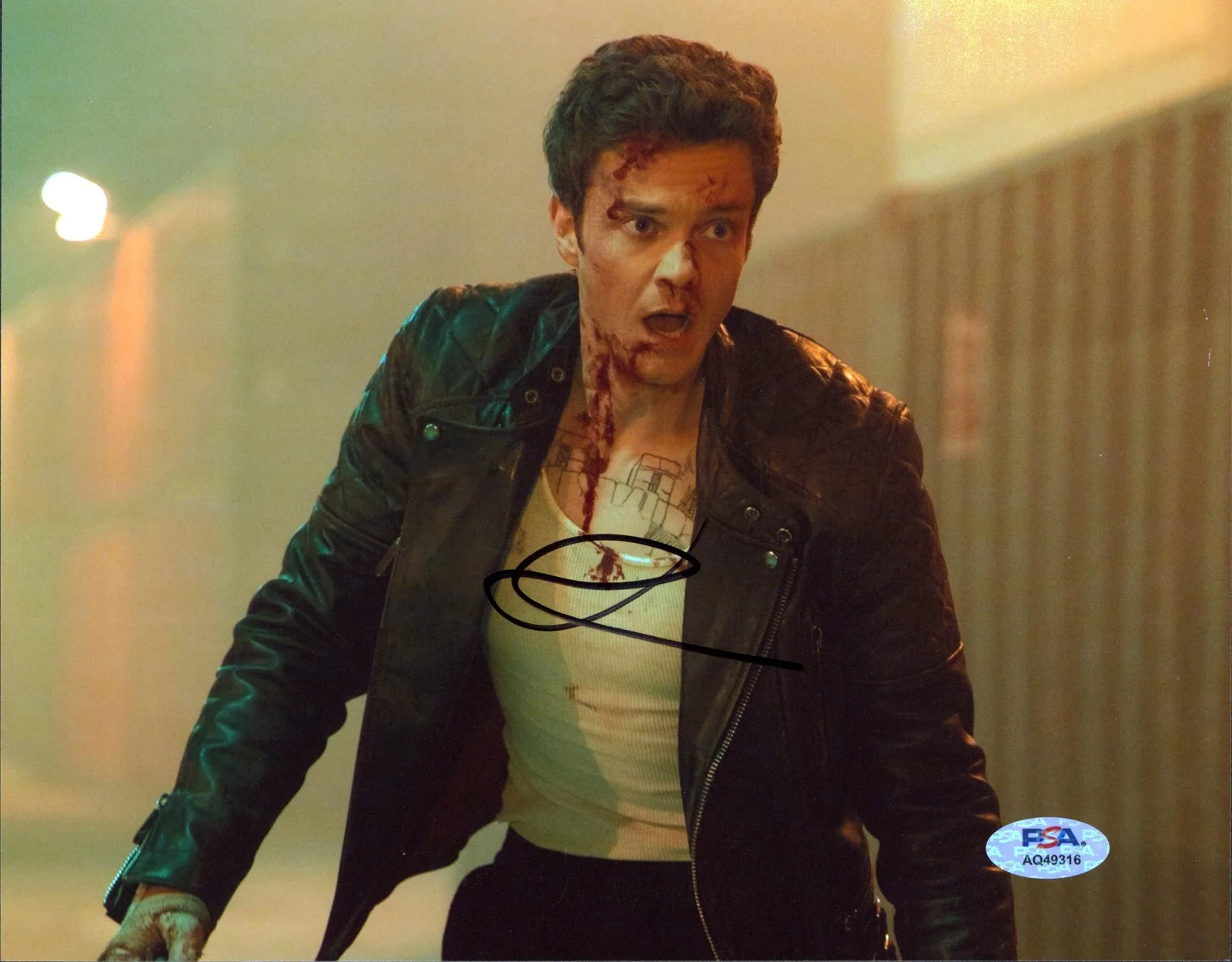 Jack Quaid — Jack Quaid Novocaine Authentic Signed 8x10 Horizontal Photo PSA/DNA #AQ49316