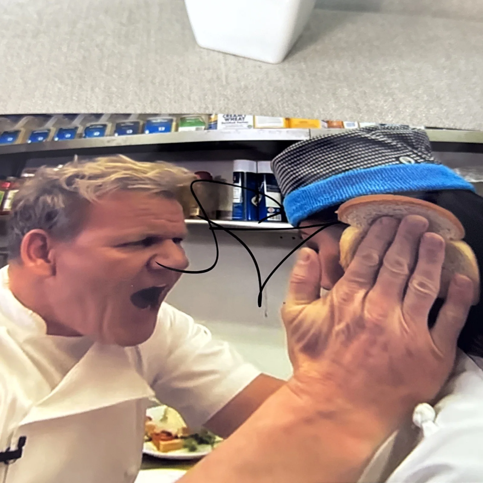 Gordon Ramsay — Gordon Ramsay Signed 8x10 Photo Hell's Kitchen Autograph COA Matching Holograms, image 4
