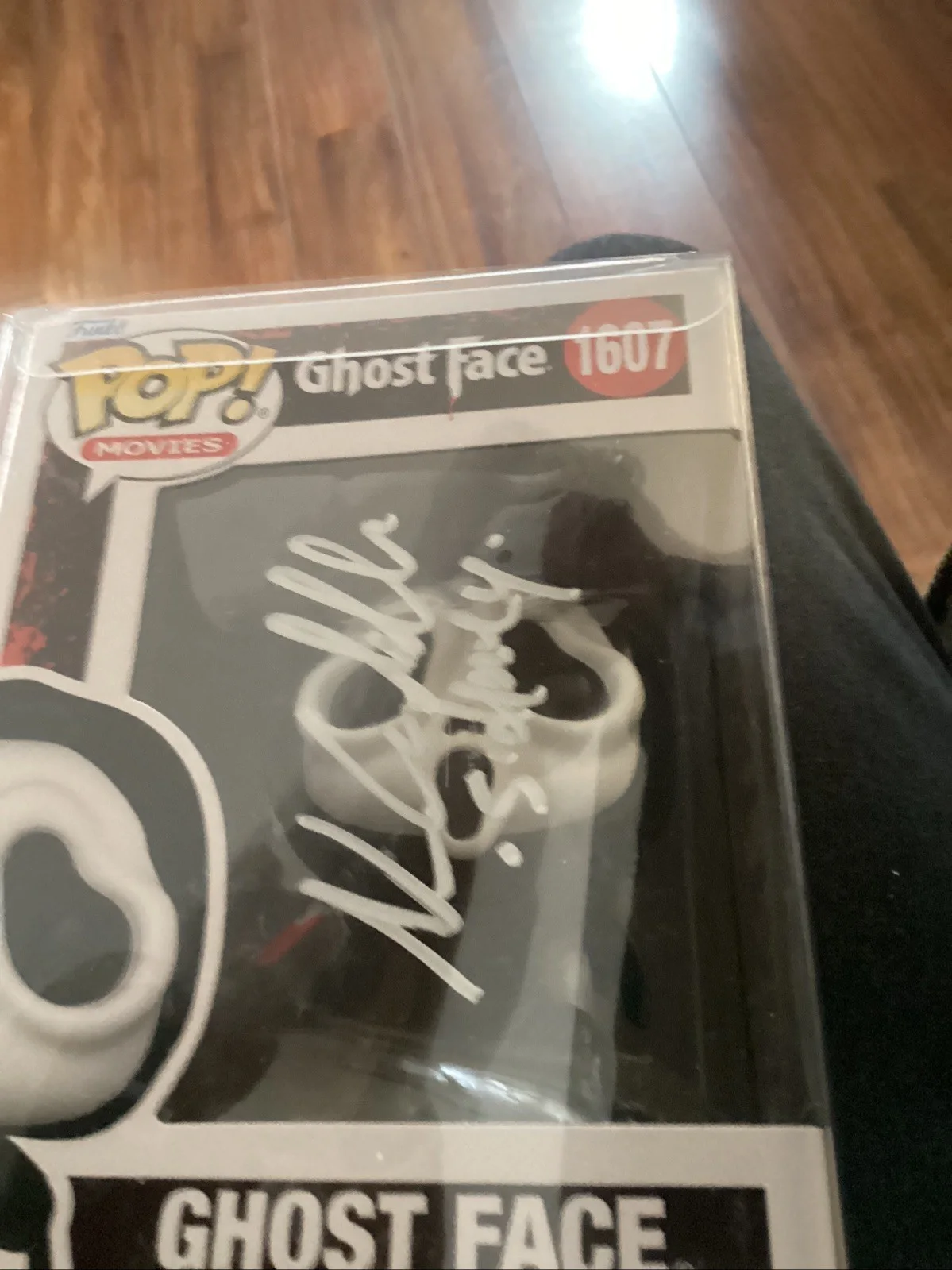NEVE CAMPBELL SIGNED AUTOGRAPHED SCREAM GHOST FACE FUNKO POP #1607, image 2