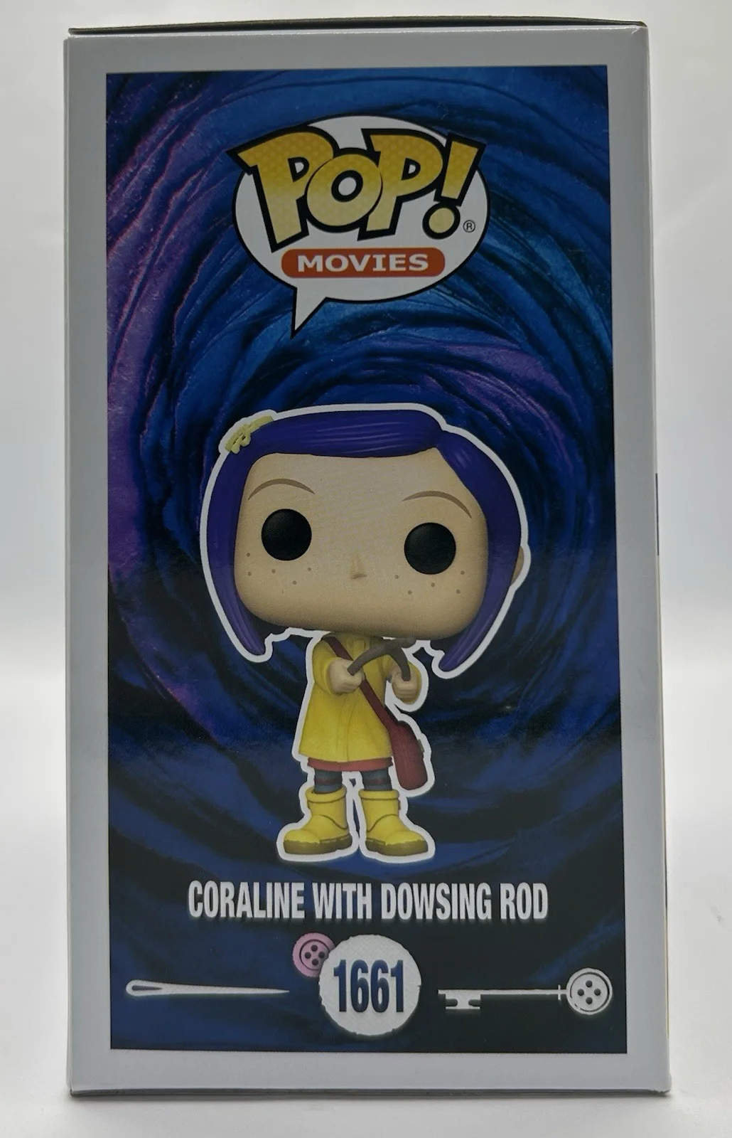 Dakota Fanning — DAKOTA FANNING SIGNED CORALINE WITH DOWSING ROD FUNKO RARE - BECKETT COA, изображение 5