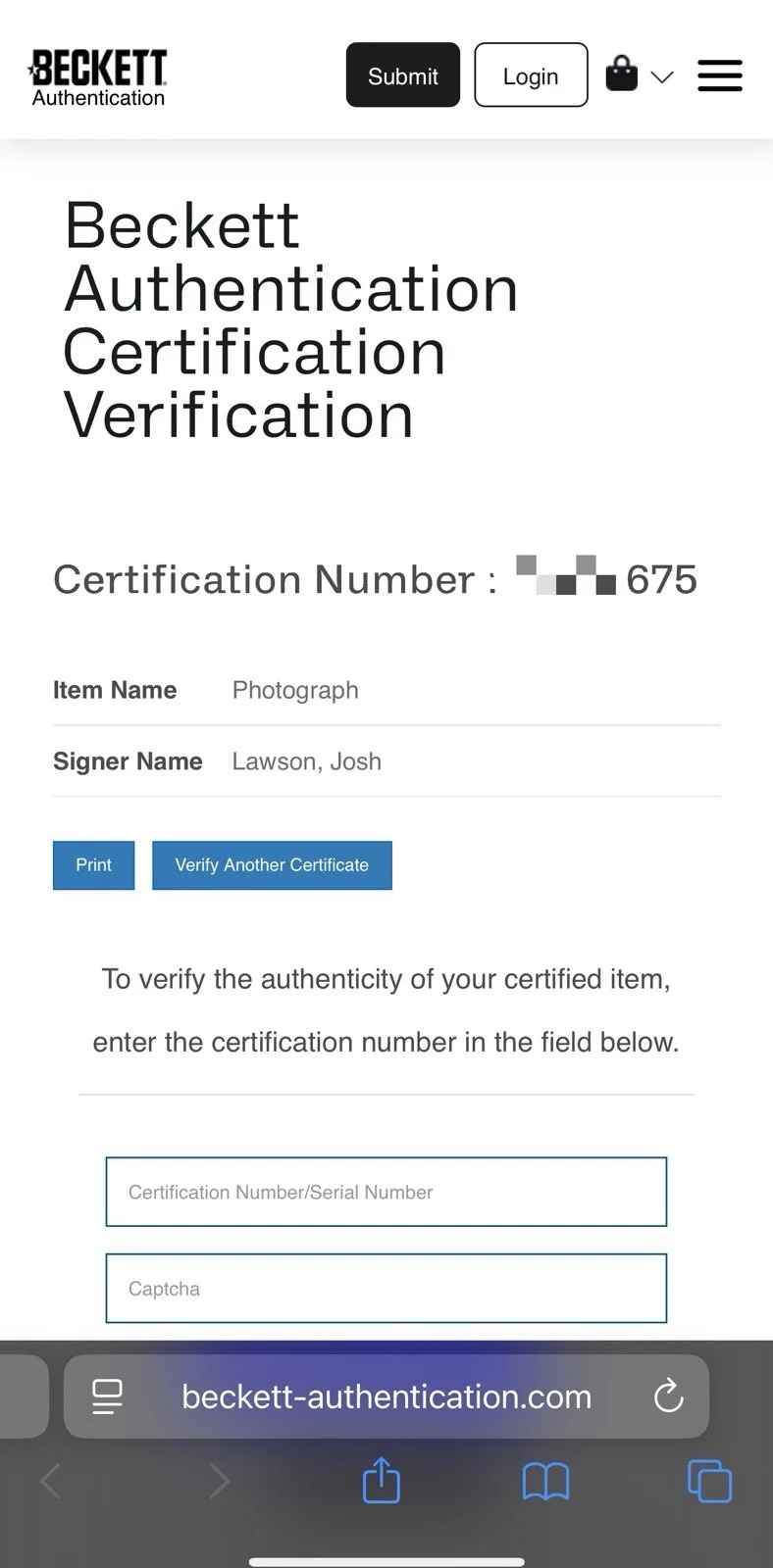 Josh Lawson — Josh Lawson Signed Mortal Kombat 2 8X10 Kano Photo Beckett Holo A, image 2