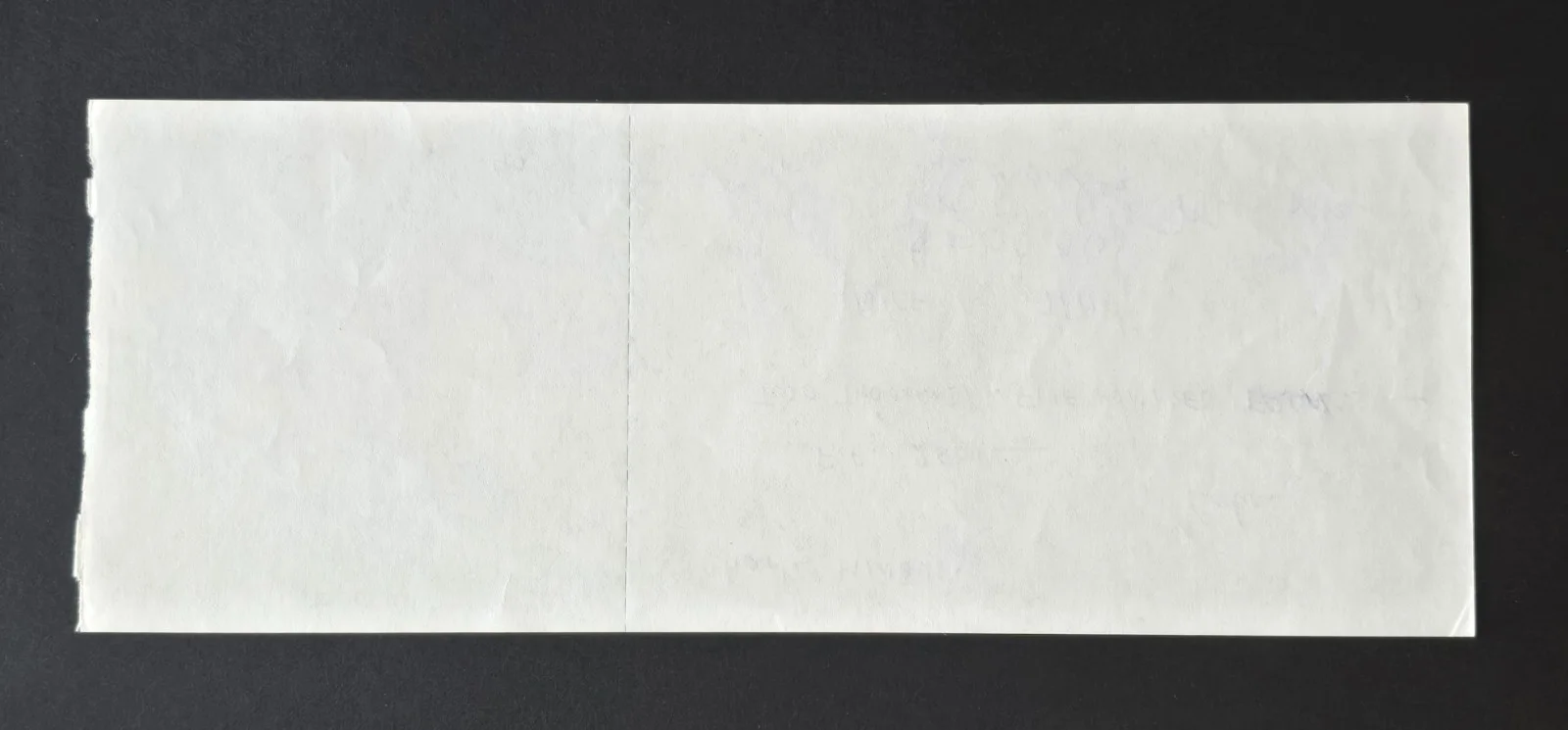 Charles Mingus SIGNED Receipt 10.5"x4" Incl Letter of Auth From R Epperson REAL, изображение 3