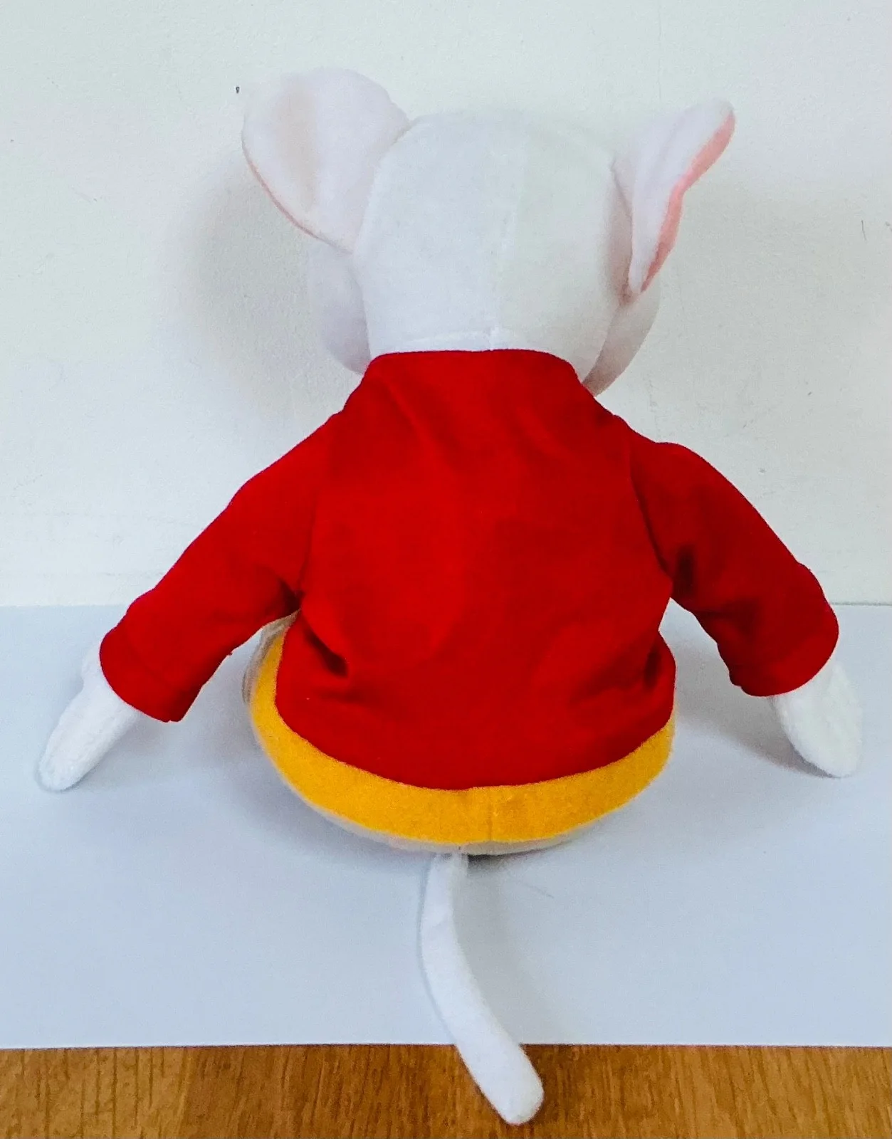 RARE VINTAGE 12” GOSH STUART LITTLE MOVIE MOUSE BEANIE PLUSH SOFT TOY COLLECT VG, изображение 4