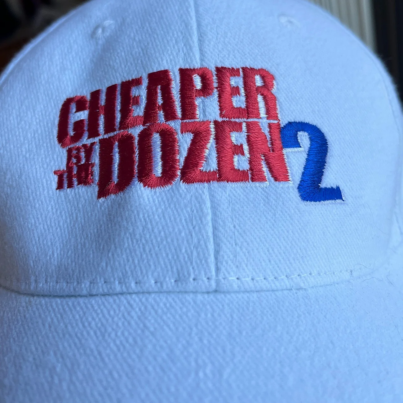 CHEAPER BY THE DOZEN 2 Movie Cap Hat Promotional Film 20th Century Fox 2005 Y2K, изображение 3