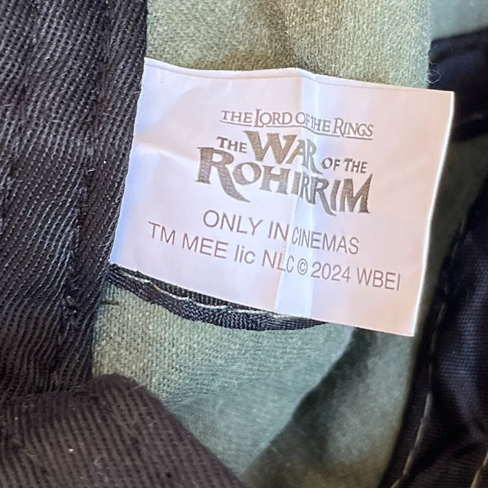 The War Of The Rohirrim Cap Hat Movie Promotional Lord Of The Rings Film 2024 OS, изображение 5