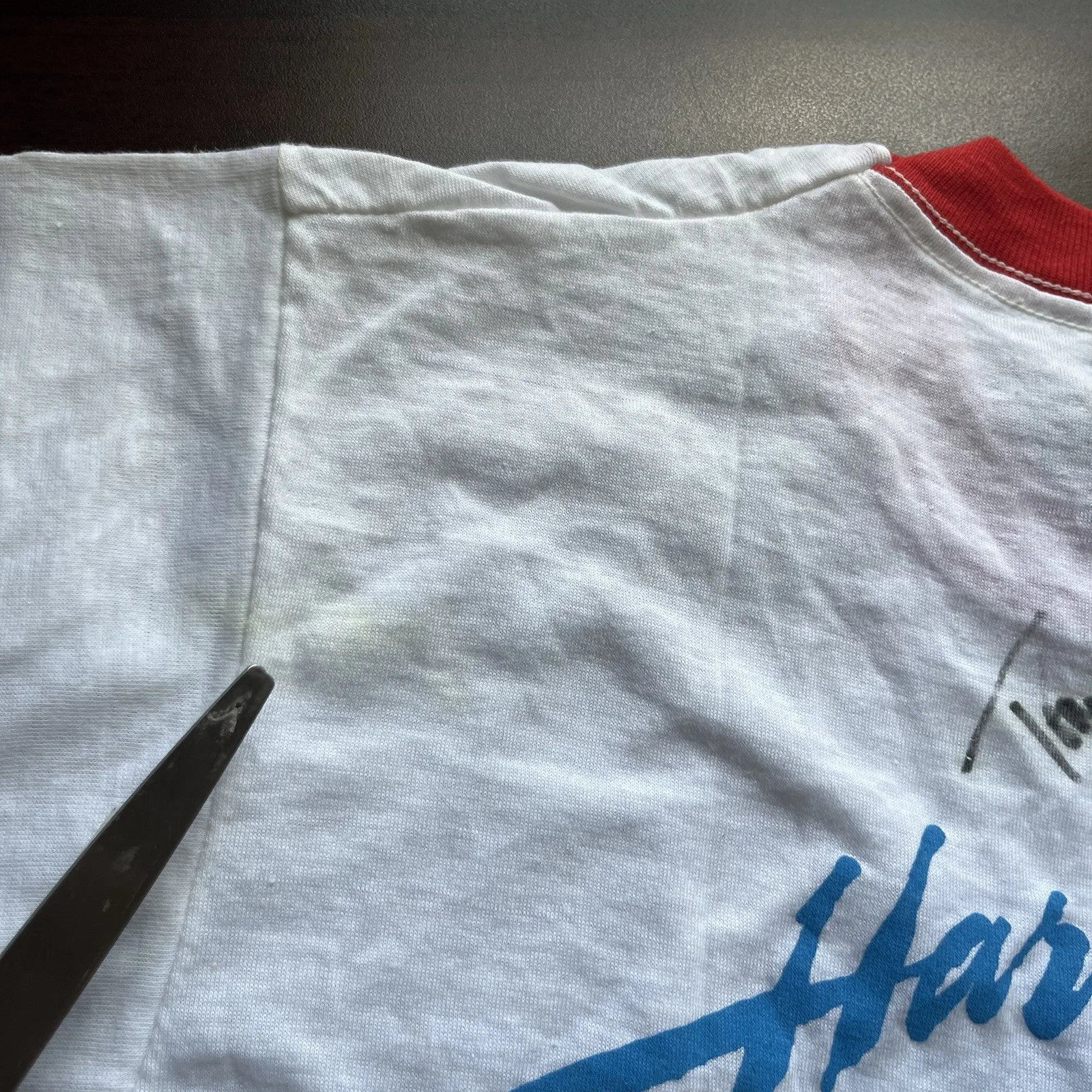 Harry Chapin — Vinatge Harry Chapin Hand Signed World Tour Concert T-Shirt 1980 Large, изображение 4
