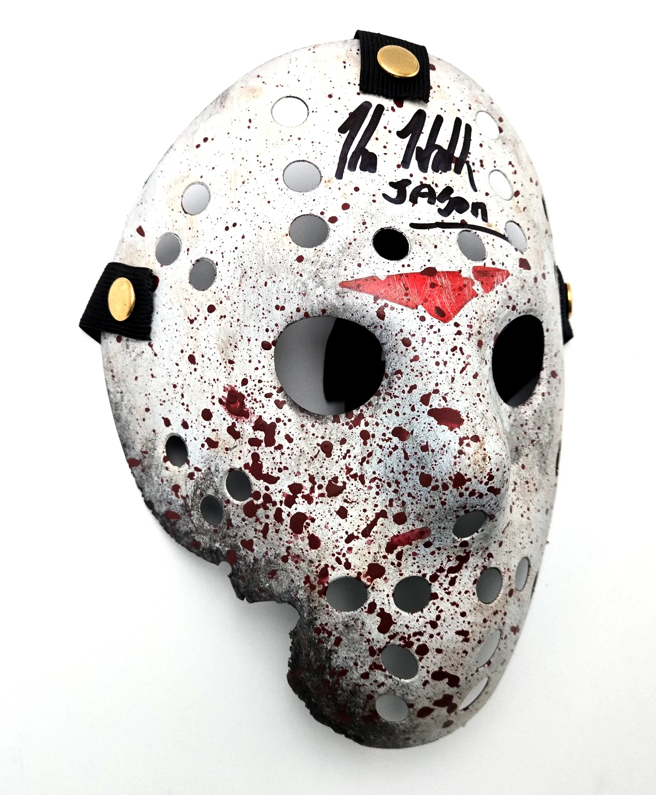 Kane Hodder — Kane Hodder Signed Jason Mask Autograph Friday the 13th Horror Beckett COA 985, image 2