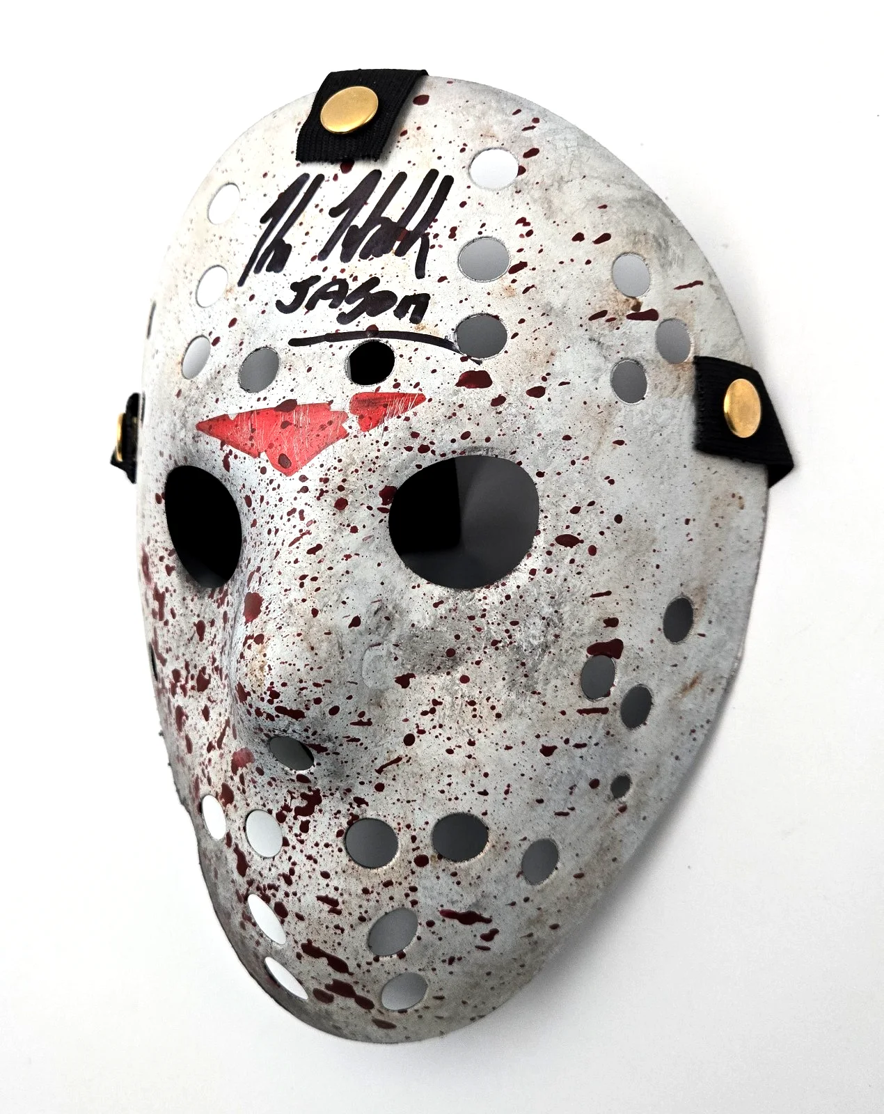Kane Hodder — Kane Hodder Signed Jason Mask Autograph Friday the 13th Horror Beckett COA 985, image 3